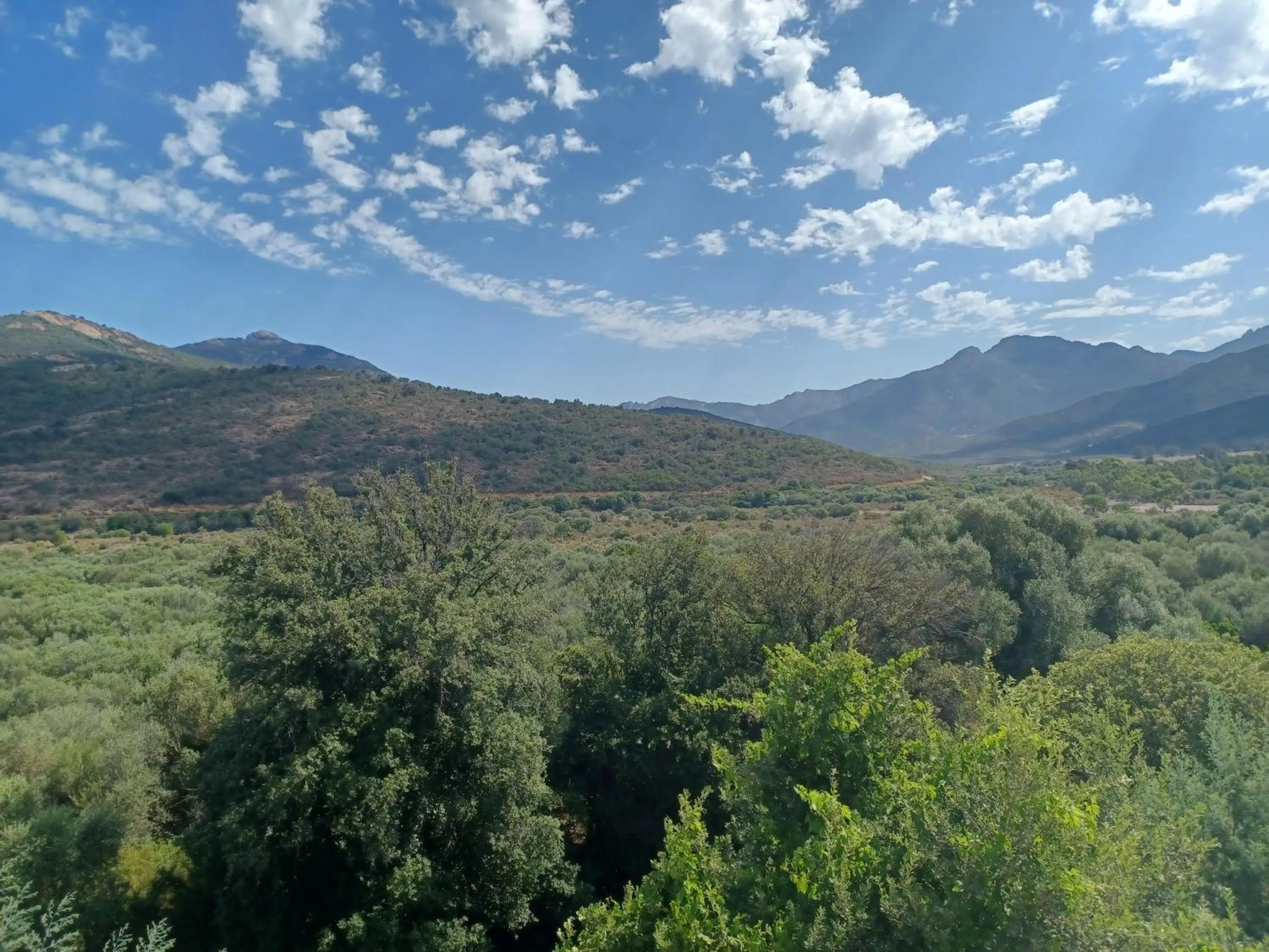 Mountain view in Hotel Cinque Arcate