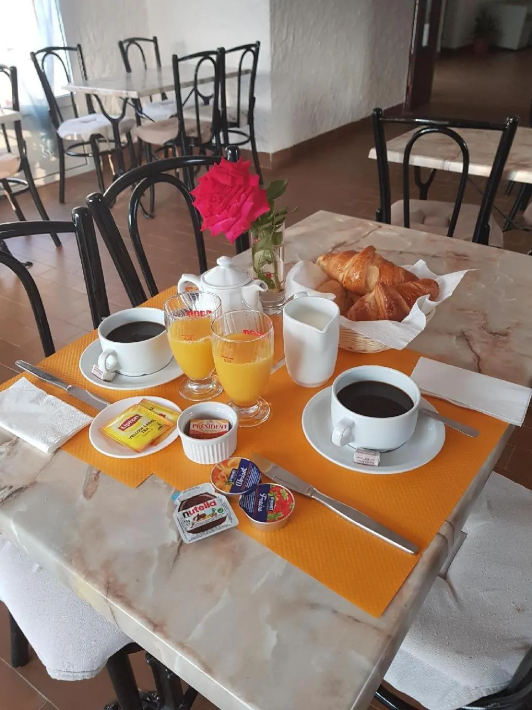 Breakfast in Hotel Cinque Arcate