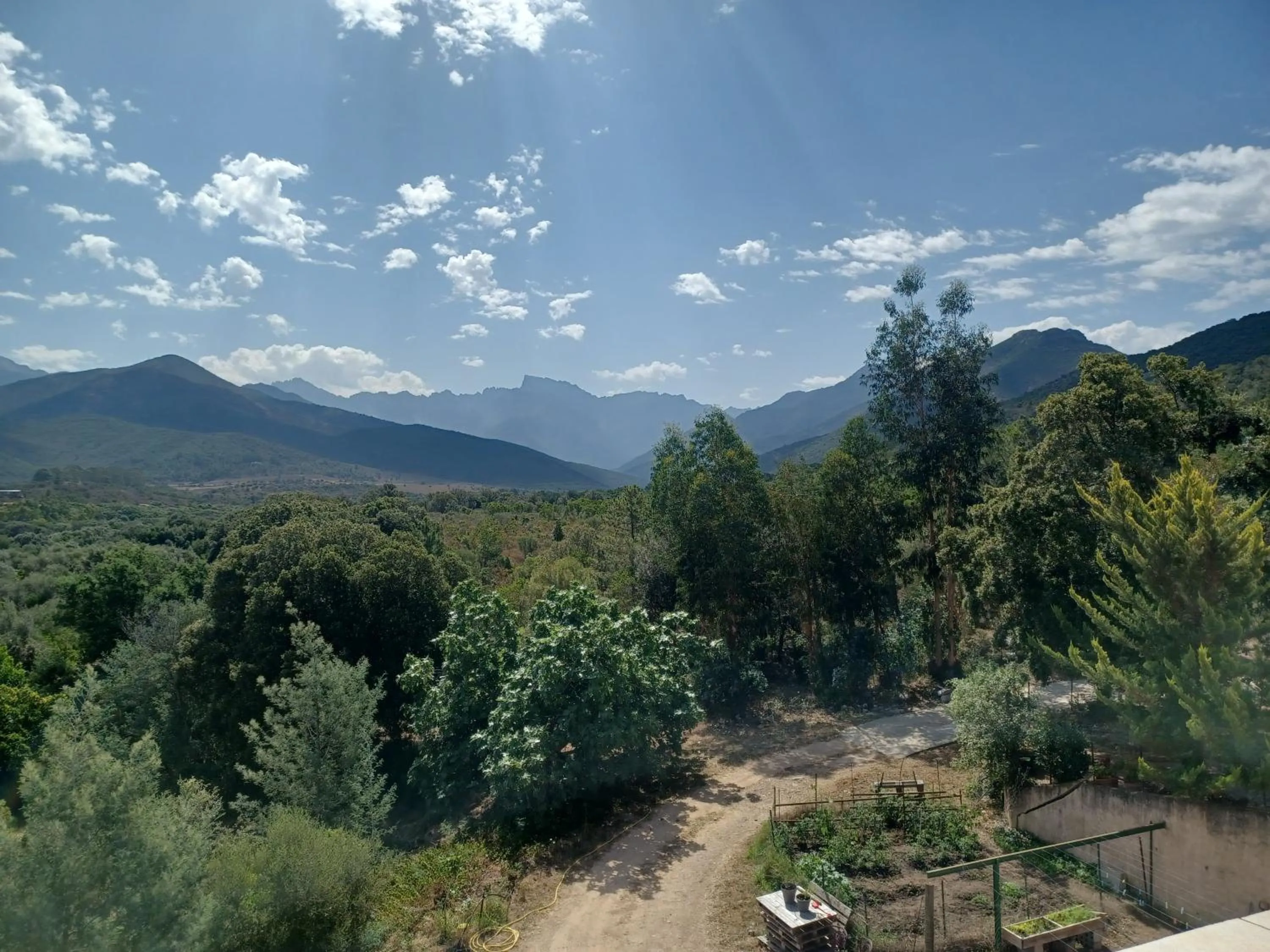 Mountain view in Hotel Cinque Arcate