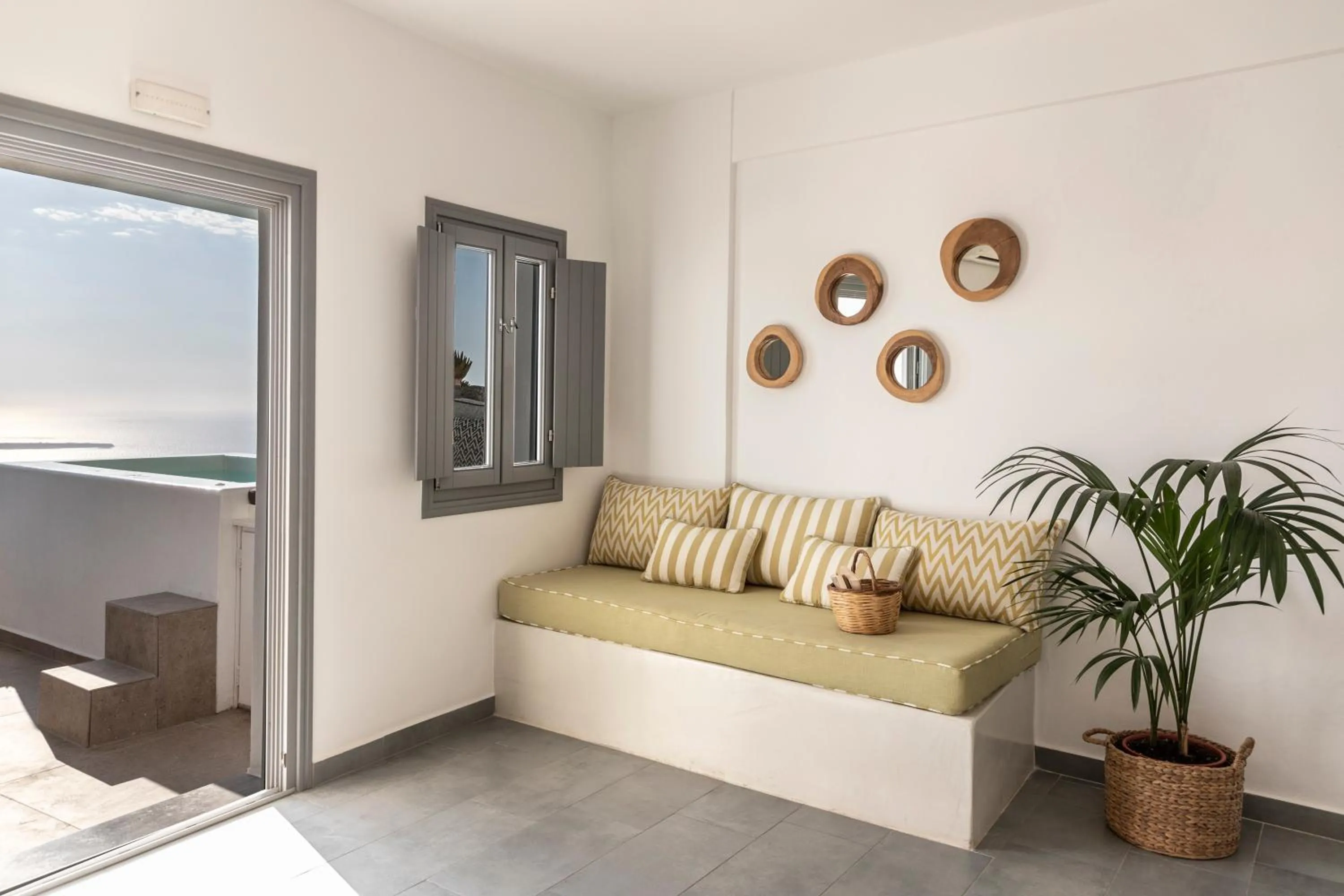 Seating area in LUKAS Aethereal Living