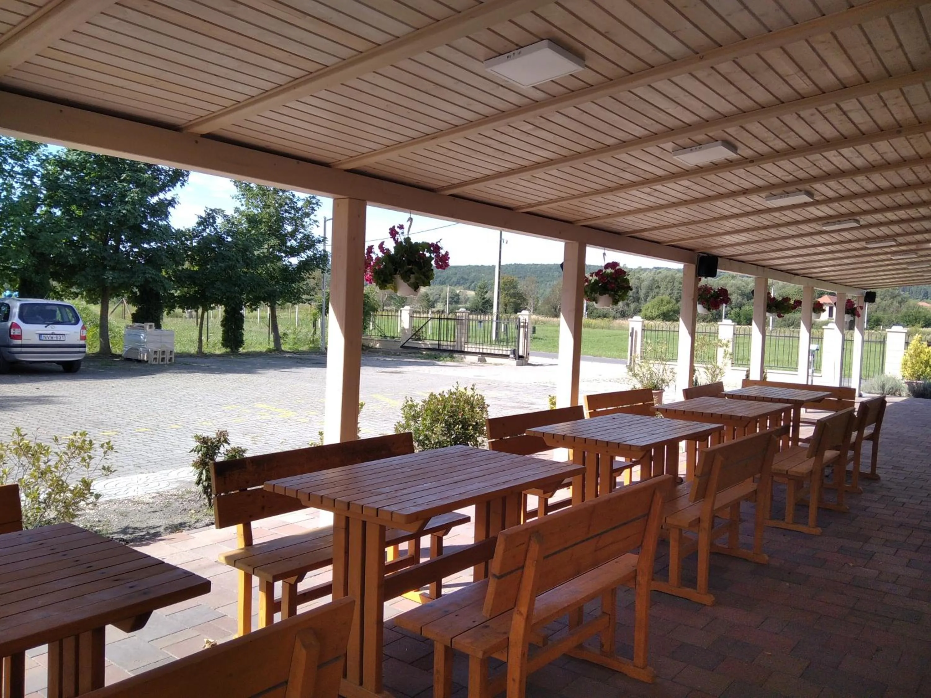 Balcony/Terrace in Hévíz Springs - Kehidakustány