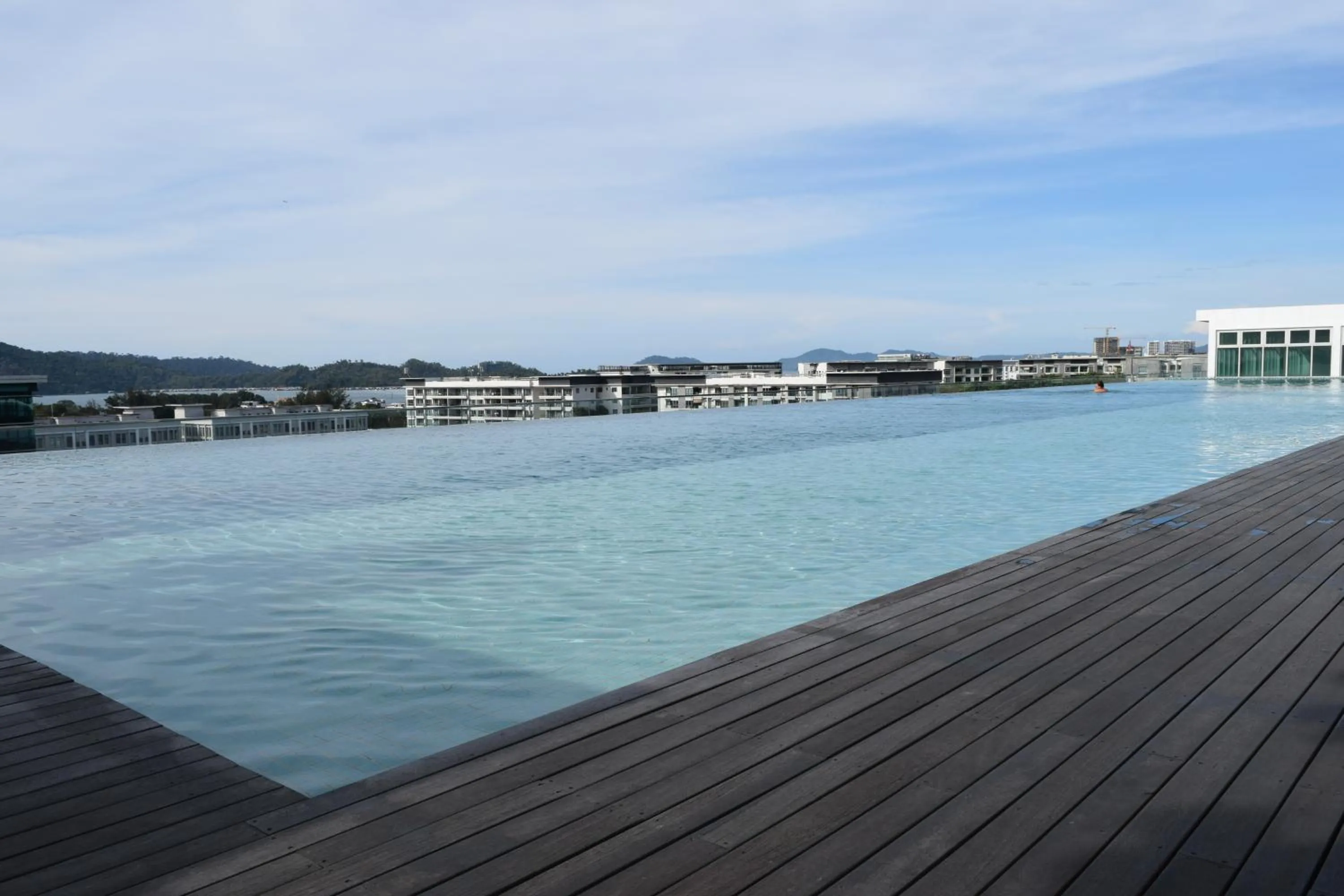 Swimming pool in Sutera Avenue by Alawa Homes Kota Kinabalu