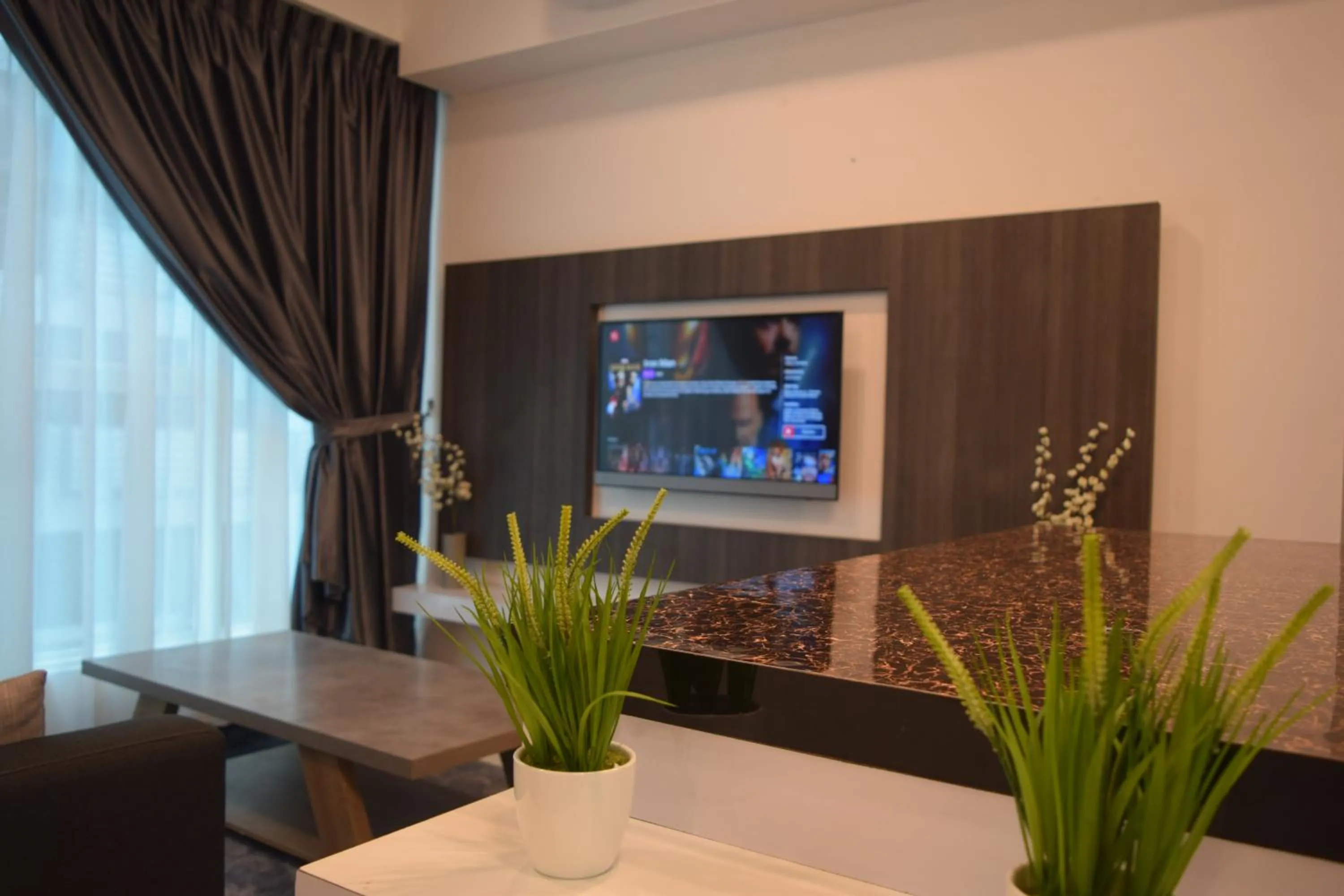 TV and multimedia in Sutera Avenue by Alawa Homes Kota Kinabalu