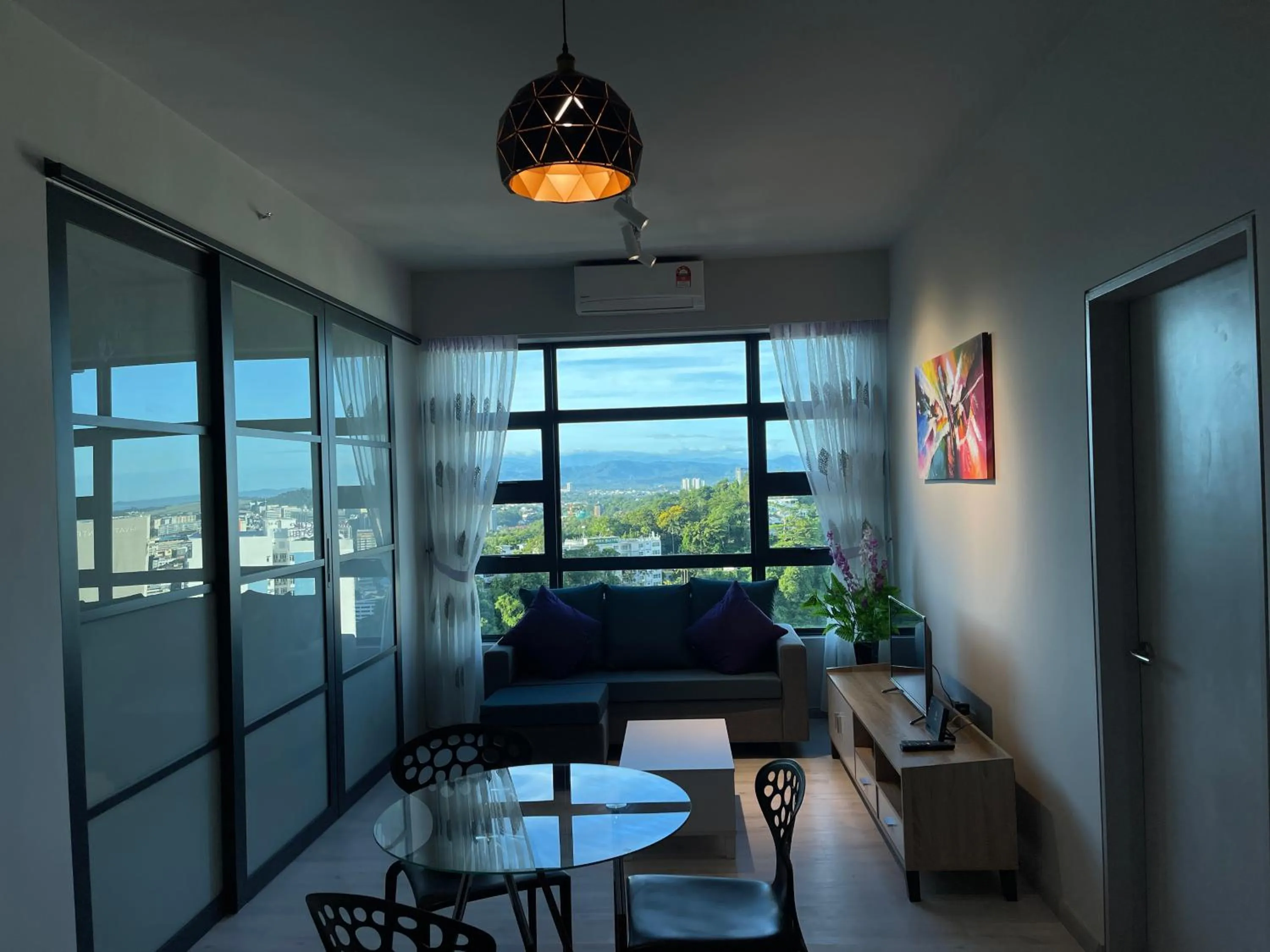 Living room in Sutera Avenue by Alawa Homes Kota Kinabalu