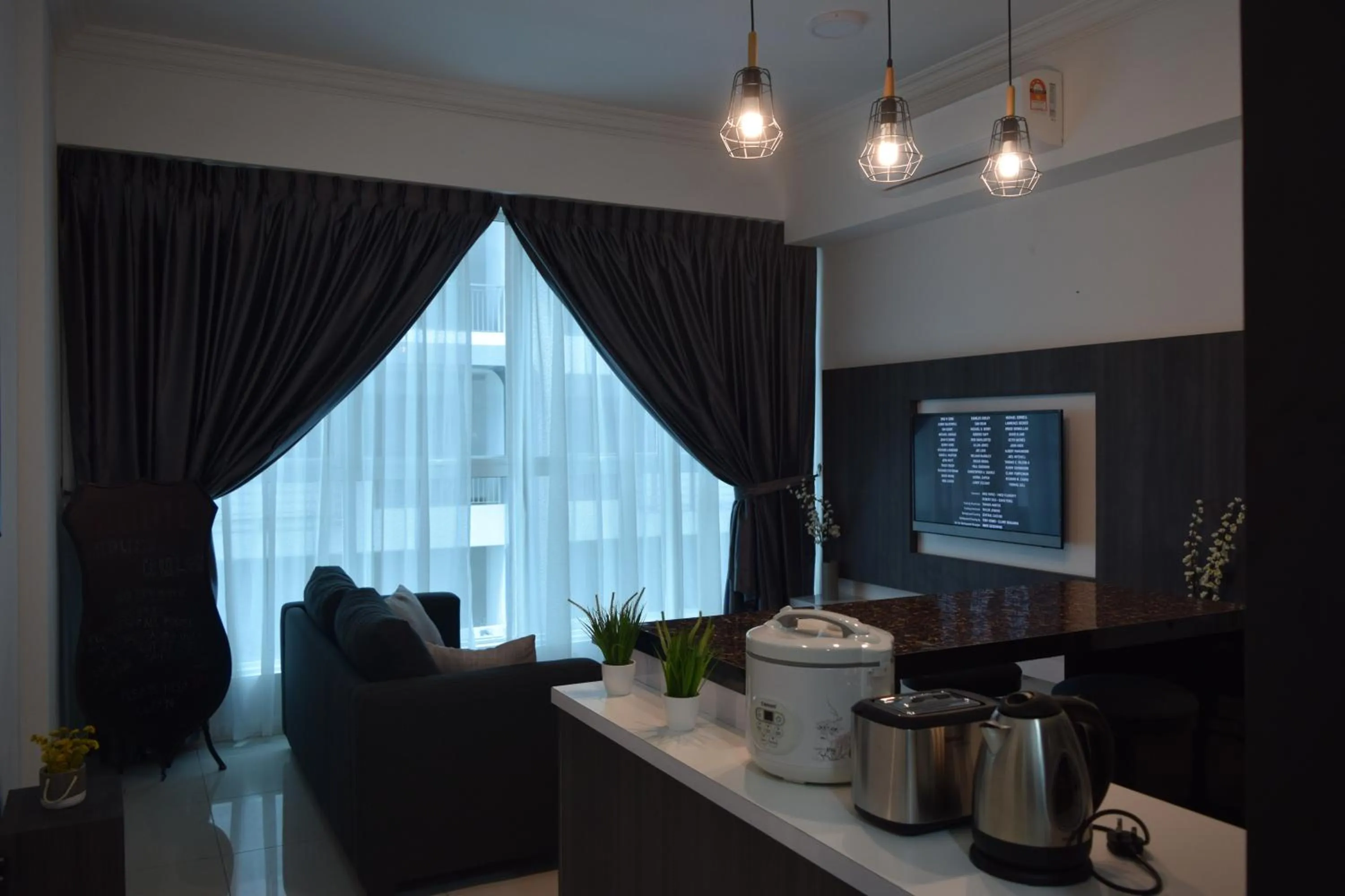 Living room in Sutera Avenue by Alawa Homes Kota Kinabalu