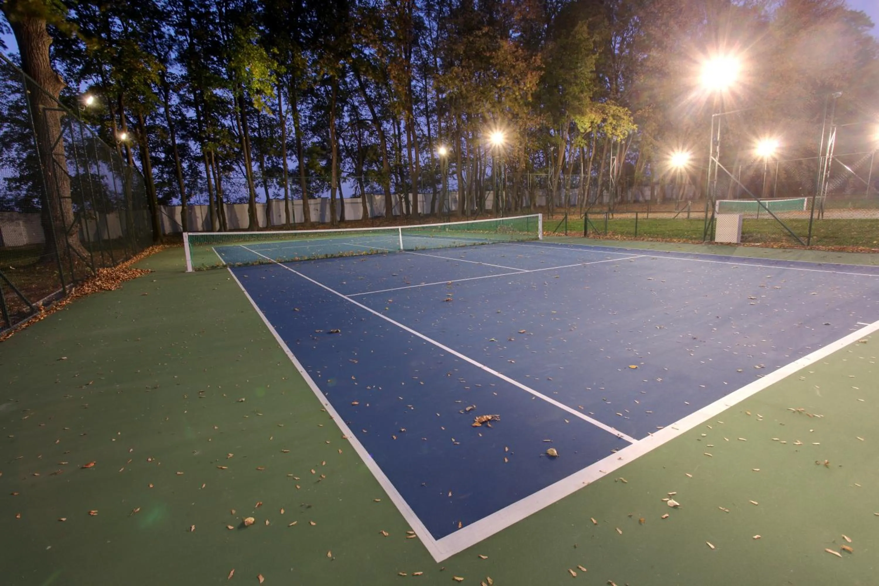 Tennis court in Chateau Appony