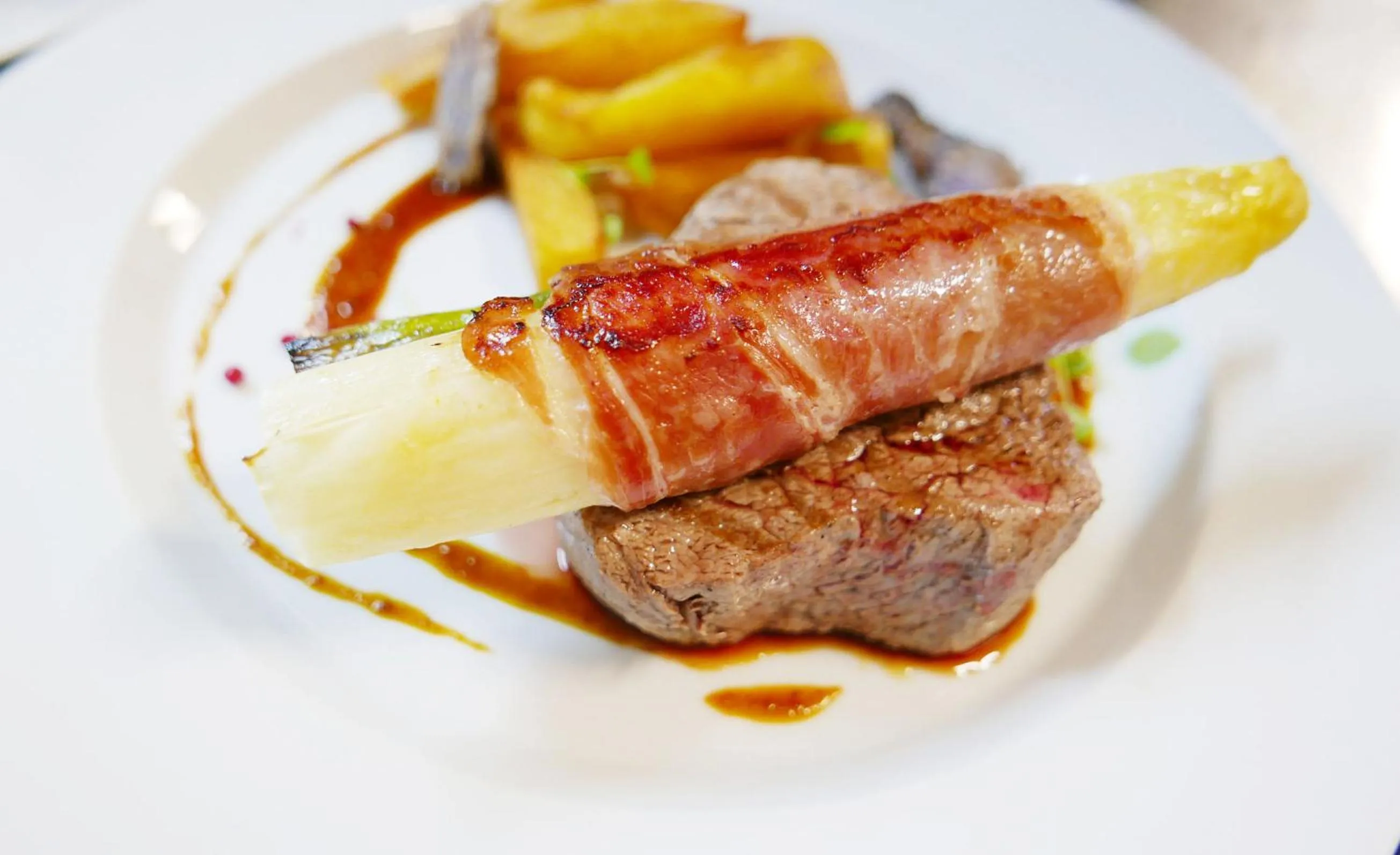 Food close-up in Chateau Appony