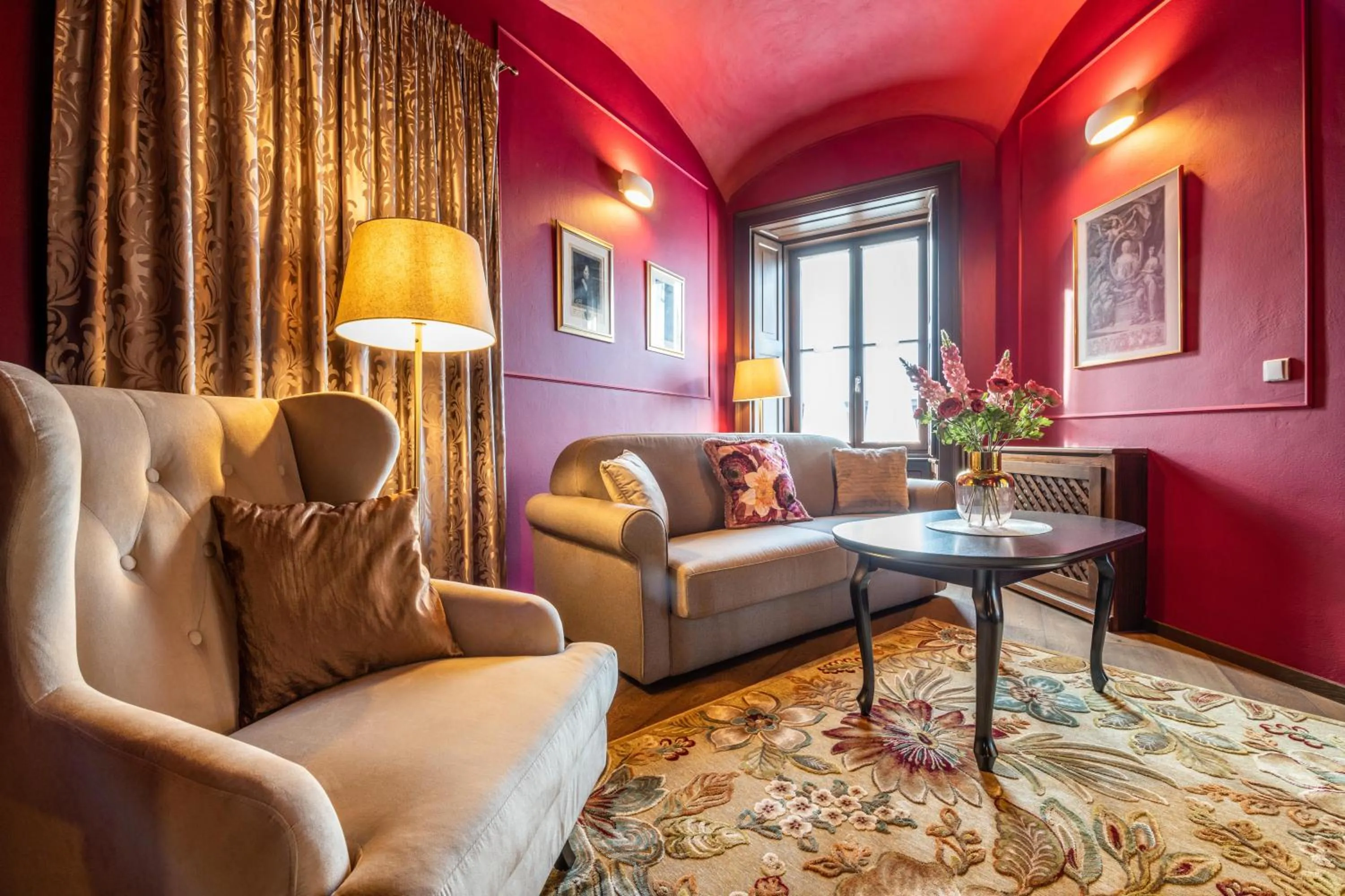 Living room in Chateau Appony