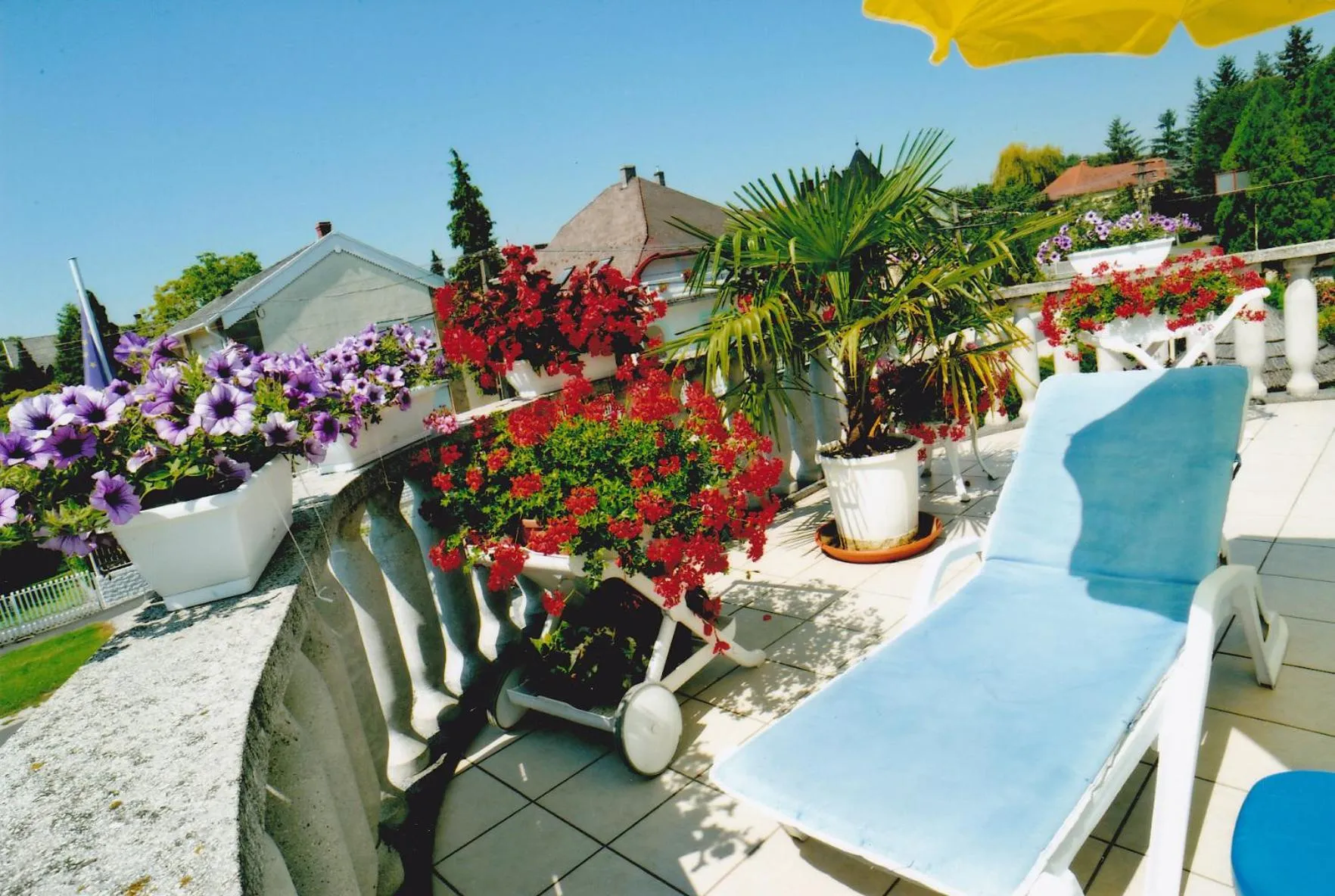 Balcony/Terrace in Steinhaus Bed & Breakfast