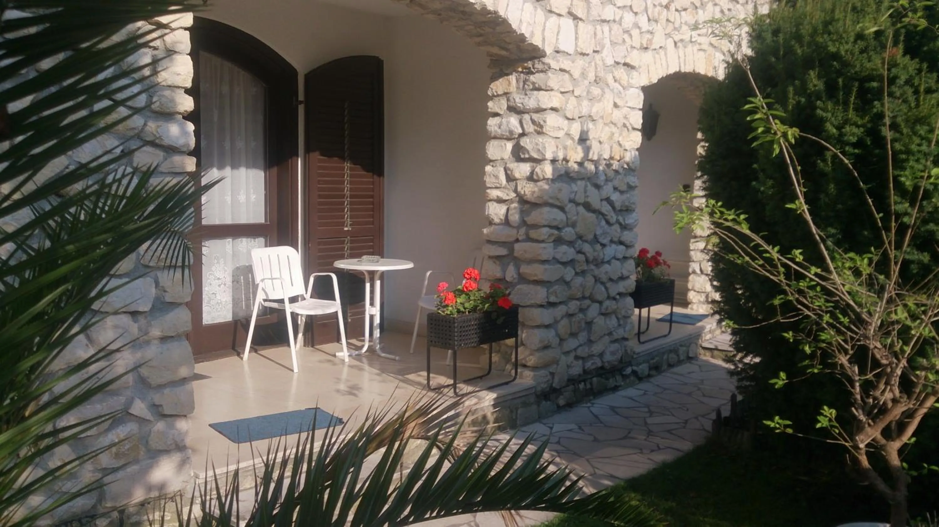Balcony/Terrace in Steinhaus Bed & Breakfast
