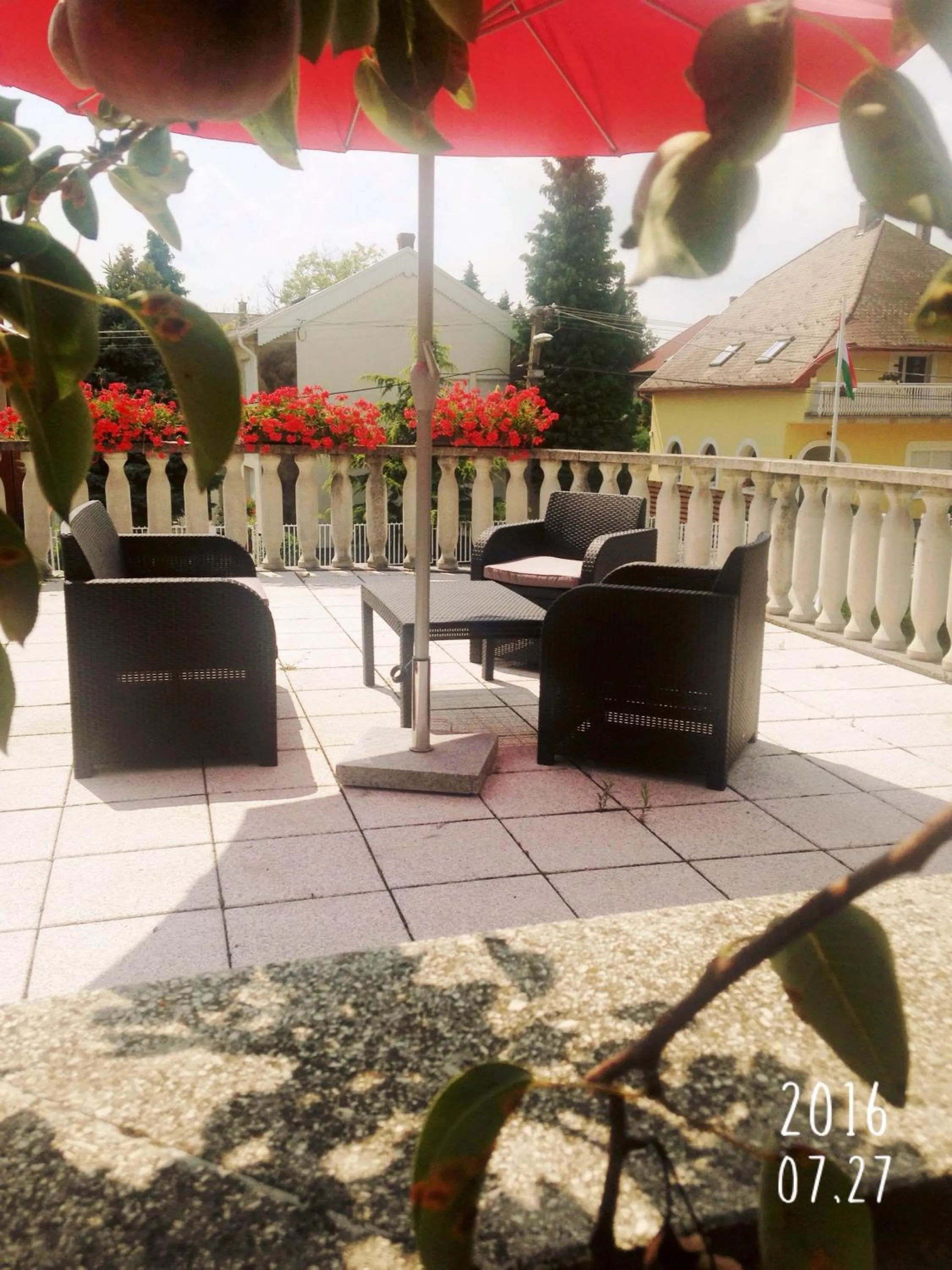 Patio in Steinhaus Bed & Breakfast