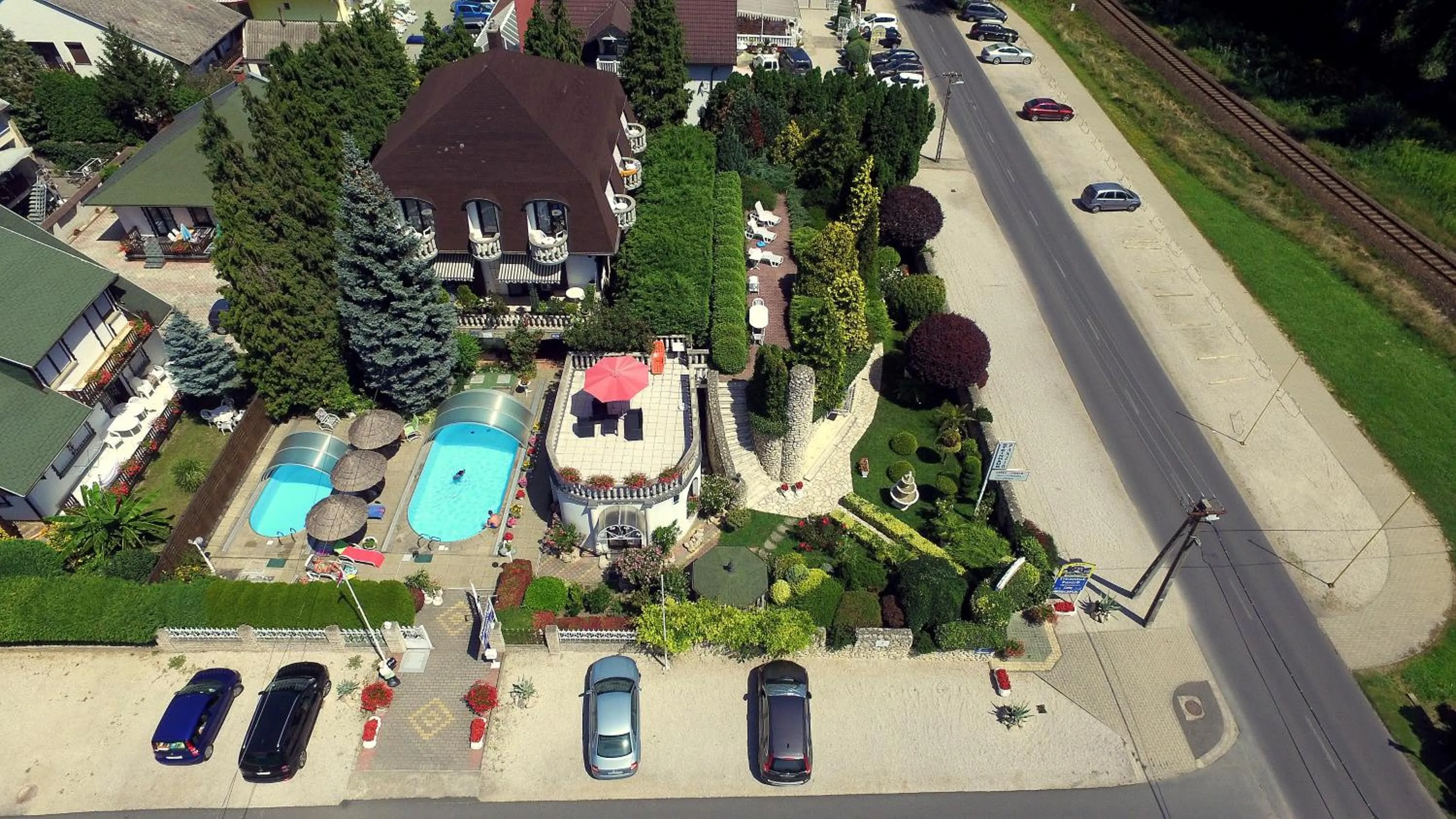 Bird's eye view in Steinhaus Bed & Breakfast