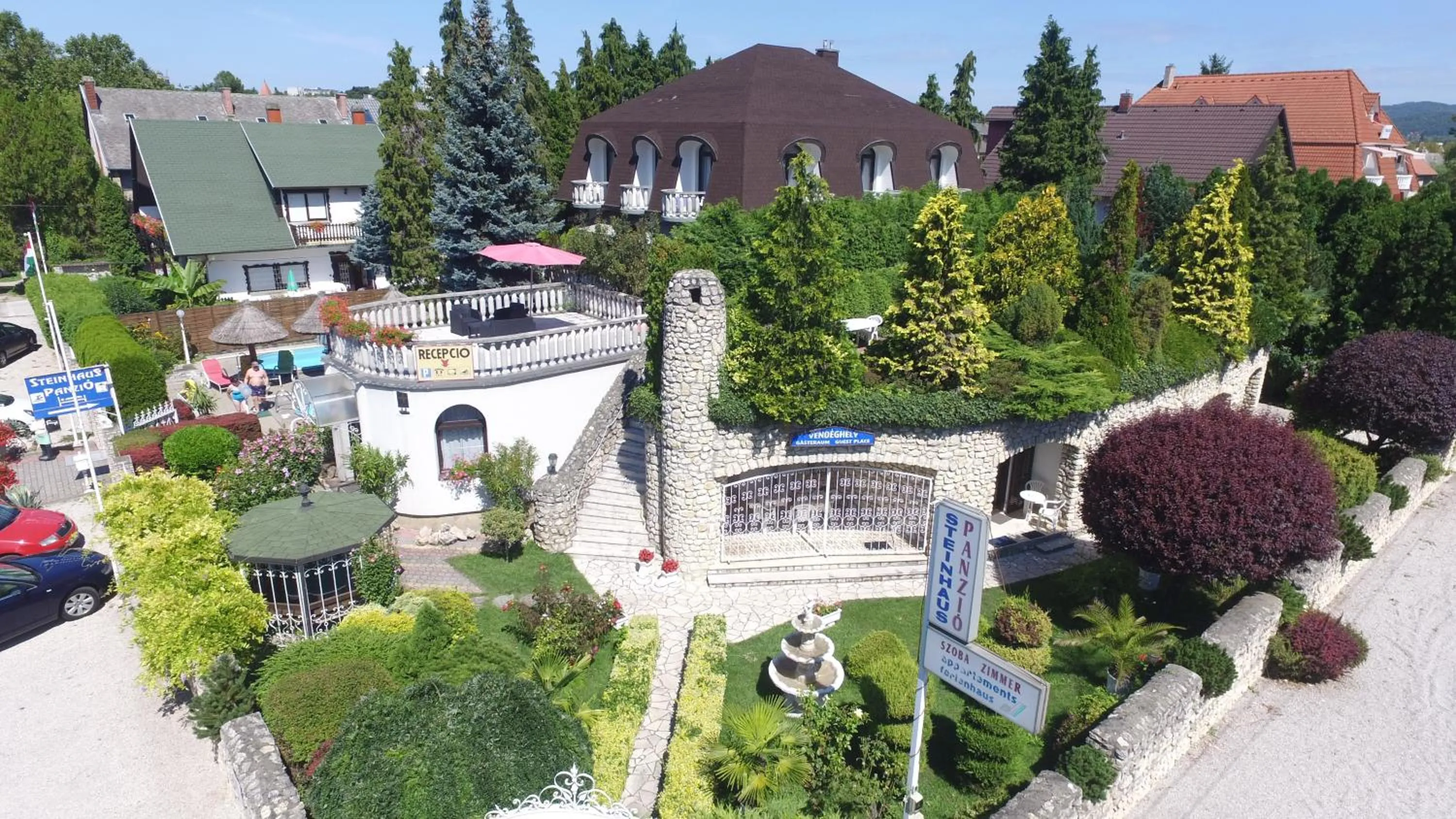 Bird's eye view in Steinhaus Bed & Breakfast