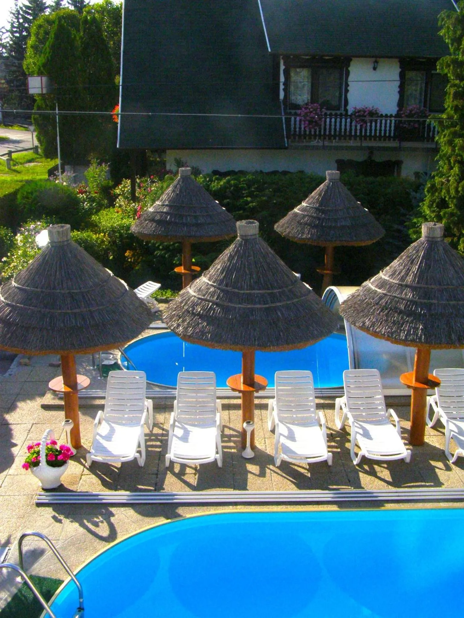 Garden in Steinhaus Bed & Breakfast