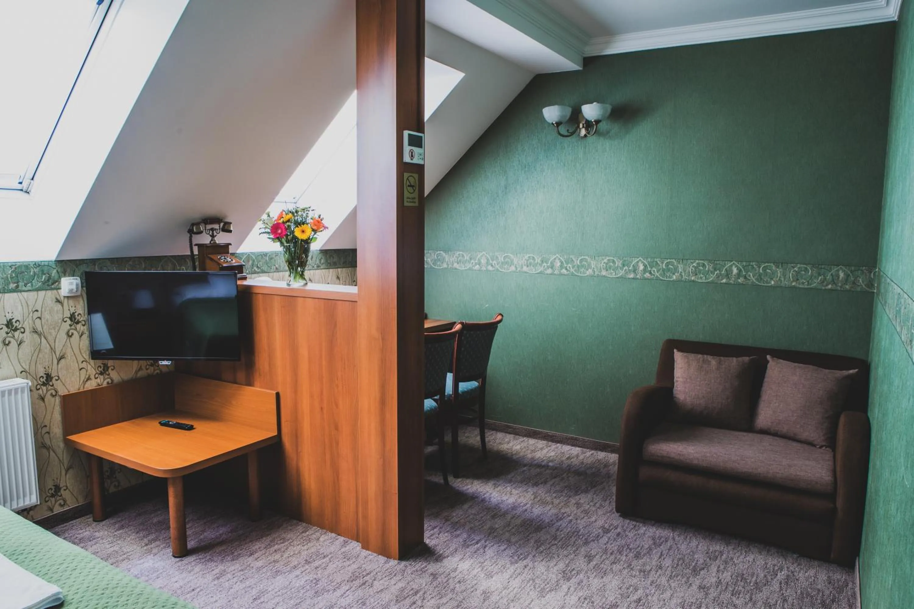 Seating area in Hotel Lipa