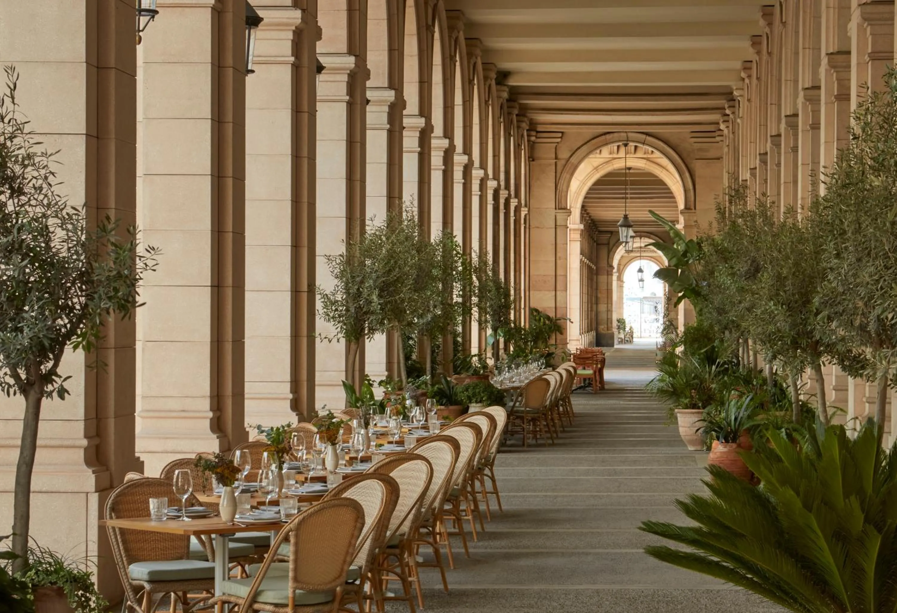Dining area in Miiro Borneta