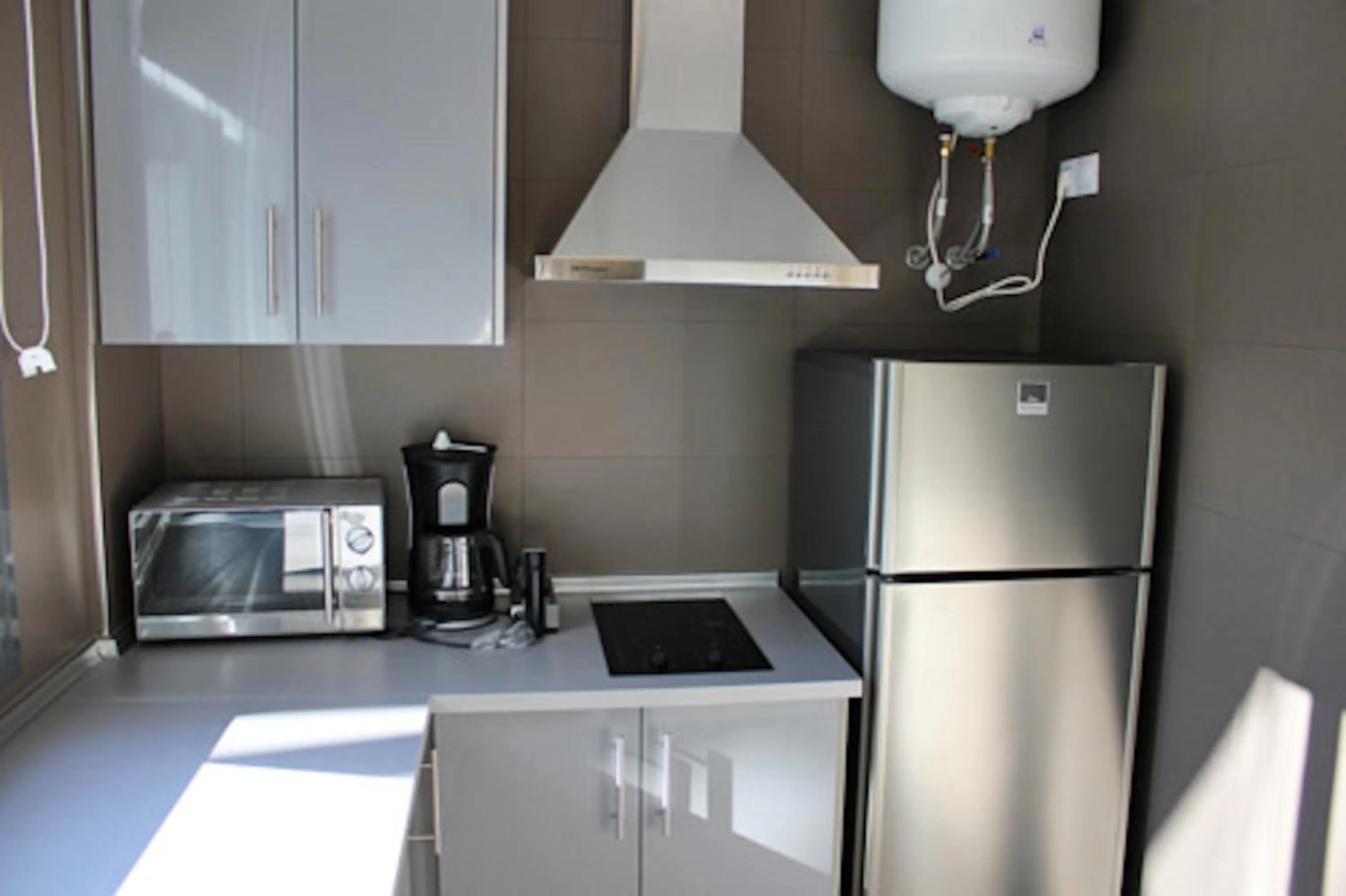 Kitchen or kitchenette in Apartamentos San Pablo