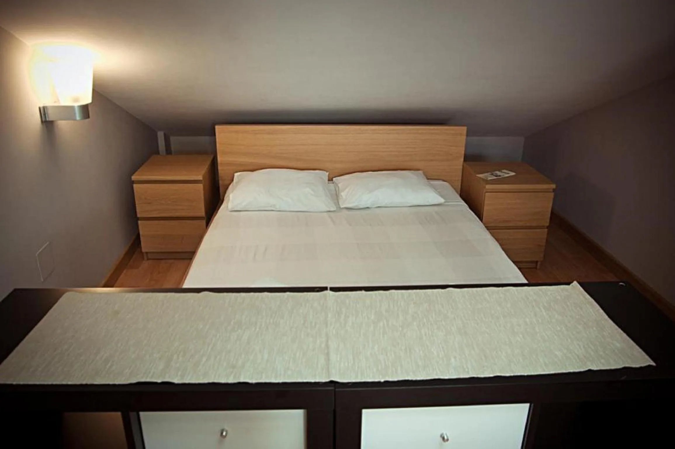 Bed in Apartamentos San Pablo