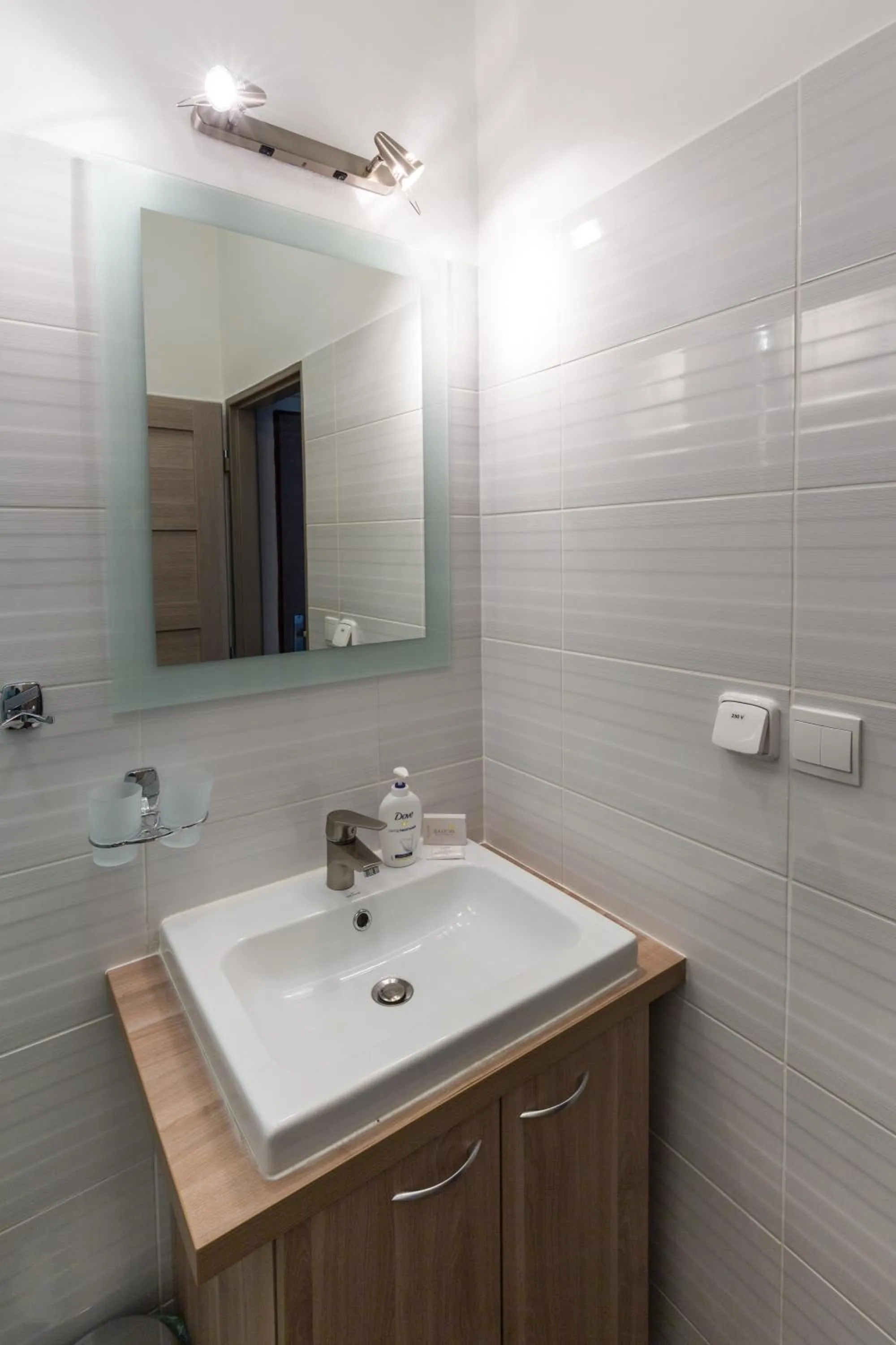 Bathroom in Bed & Breakfast Hotel Perla