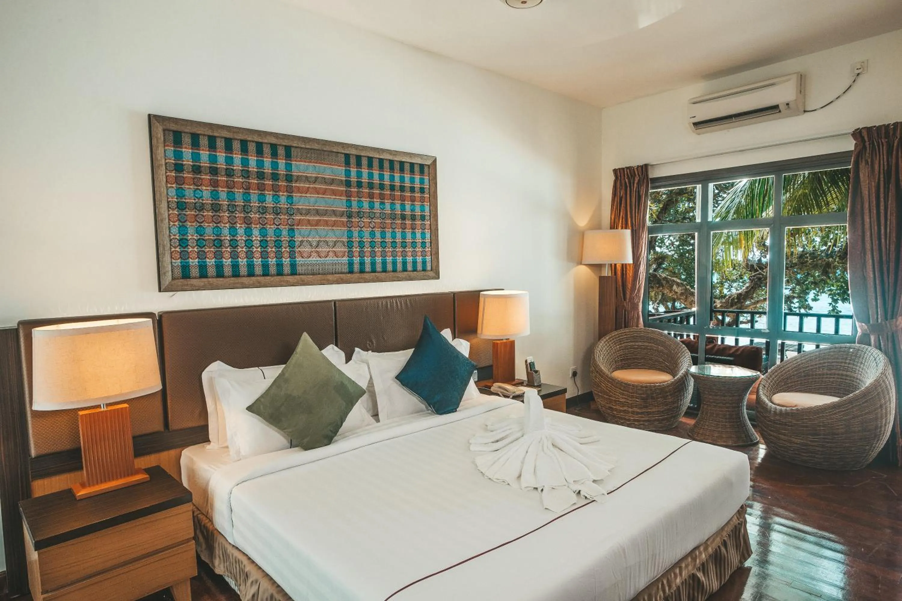 Bed in Tunamaya Beach & Spa Resort Tioman Island