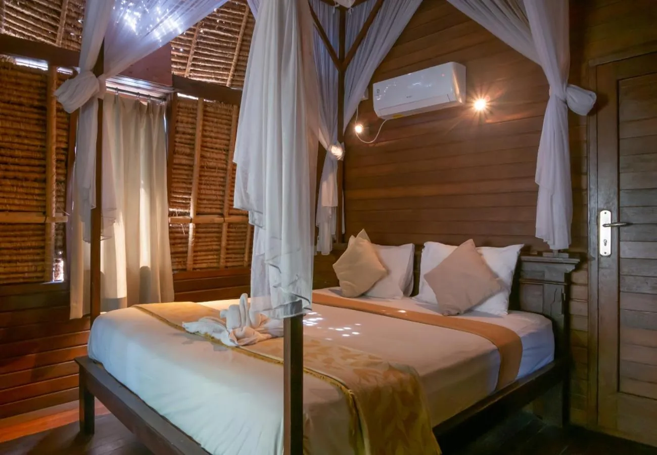 Bedroom, Bed in The Nichos Bungalows And Villas