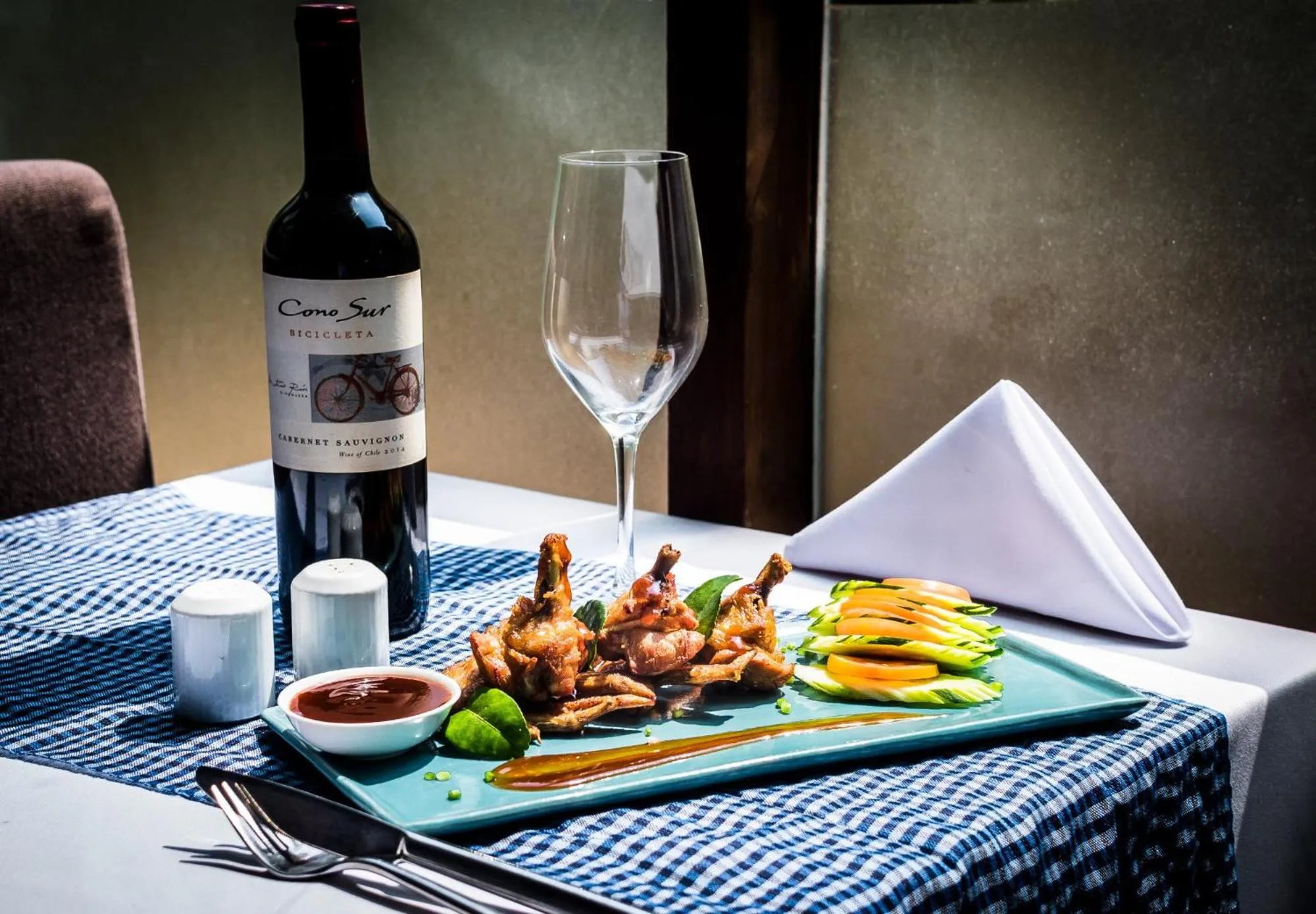 Food and drinks in Villa Indochine d'Angkor