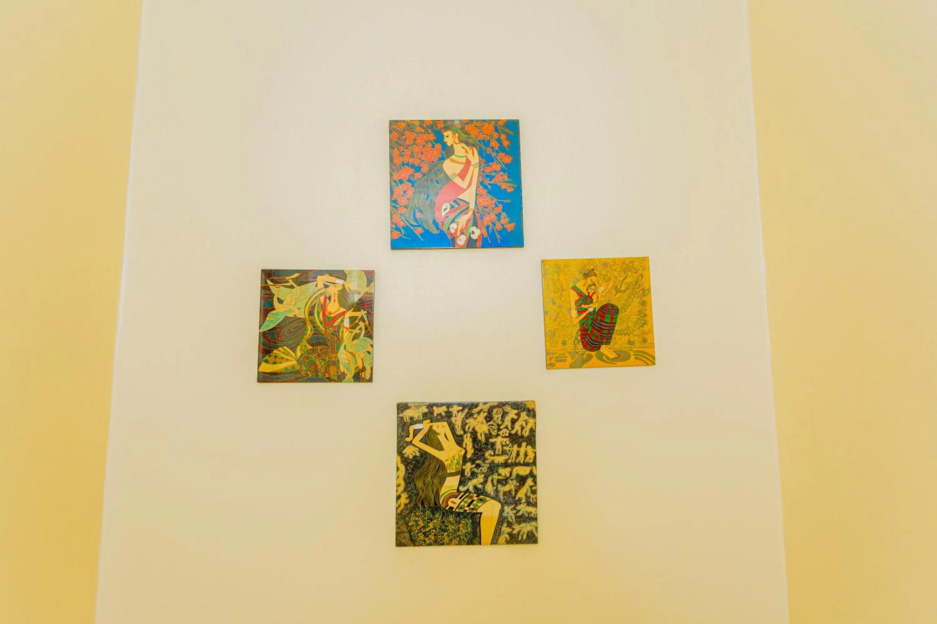 Decorative detail in Villa Indochine d'Angkor