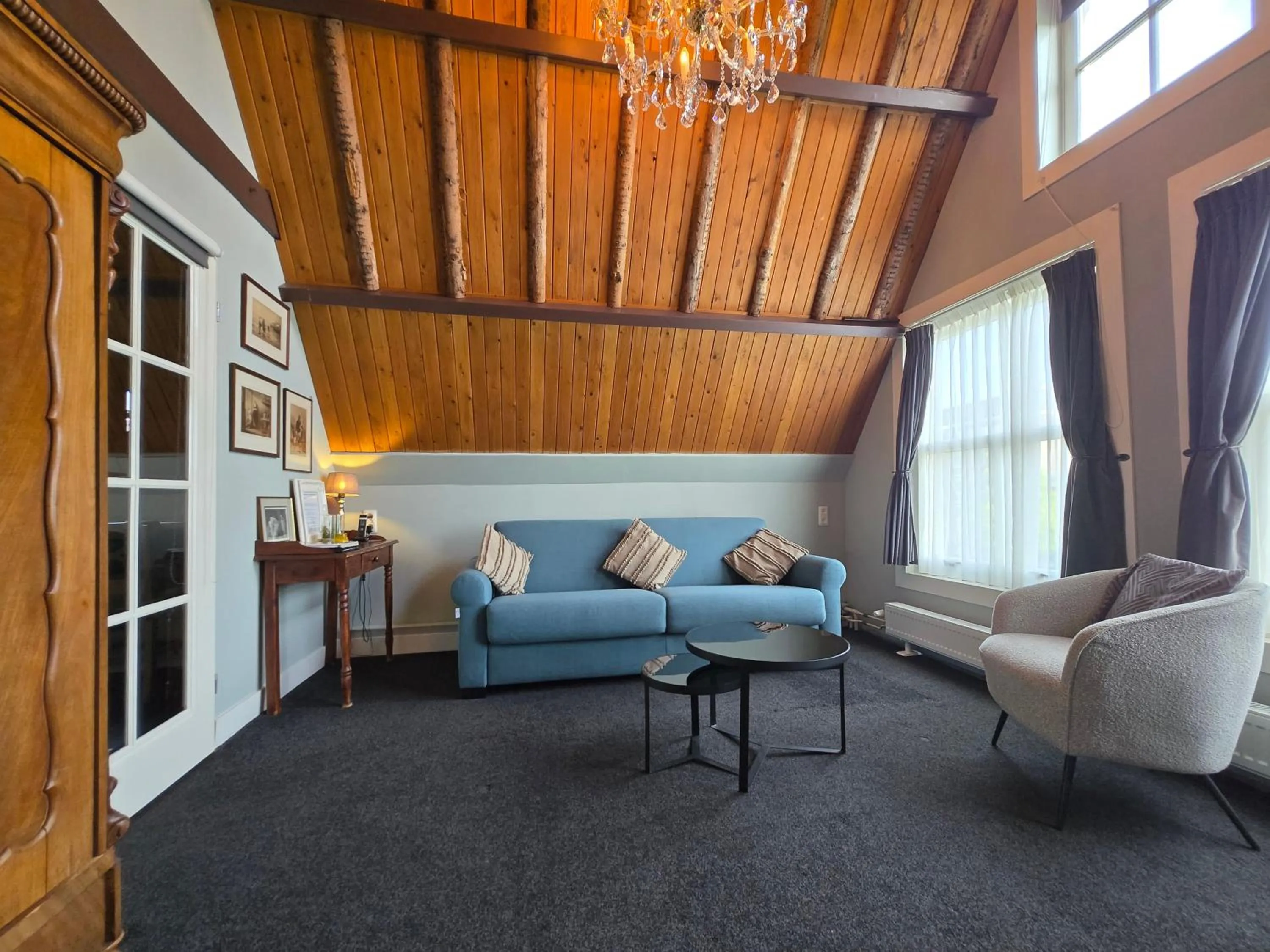 Living room in Boutique Hotel Huys van Leyden