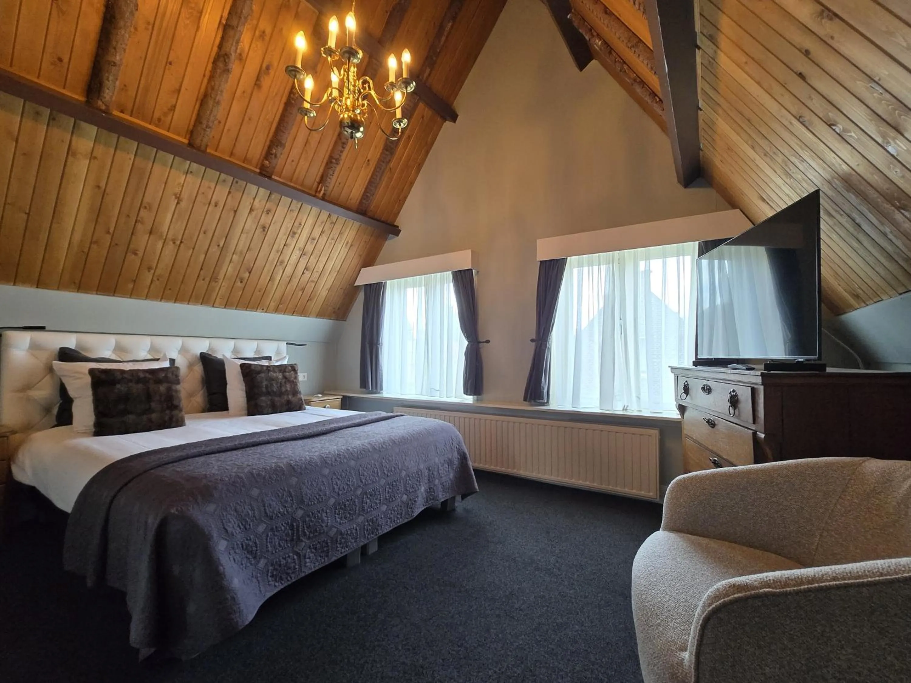 Bedroom, Bed in Boutique Hotel Huys van Leyden