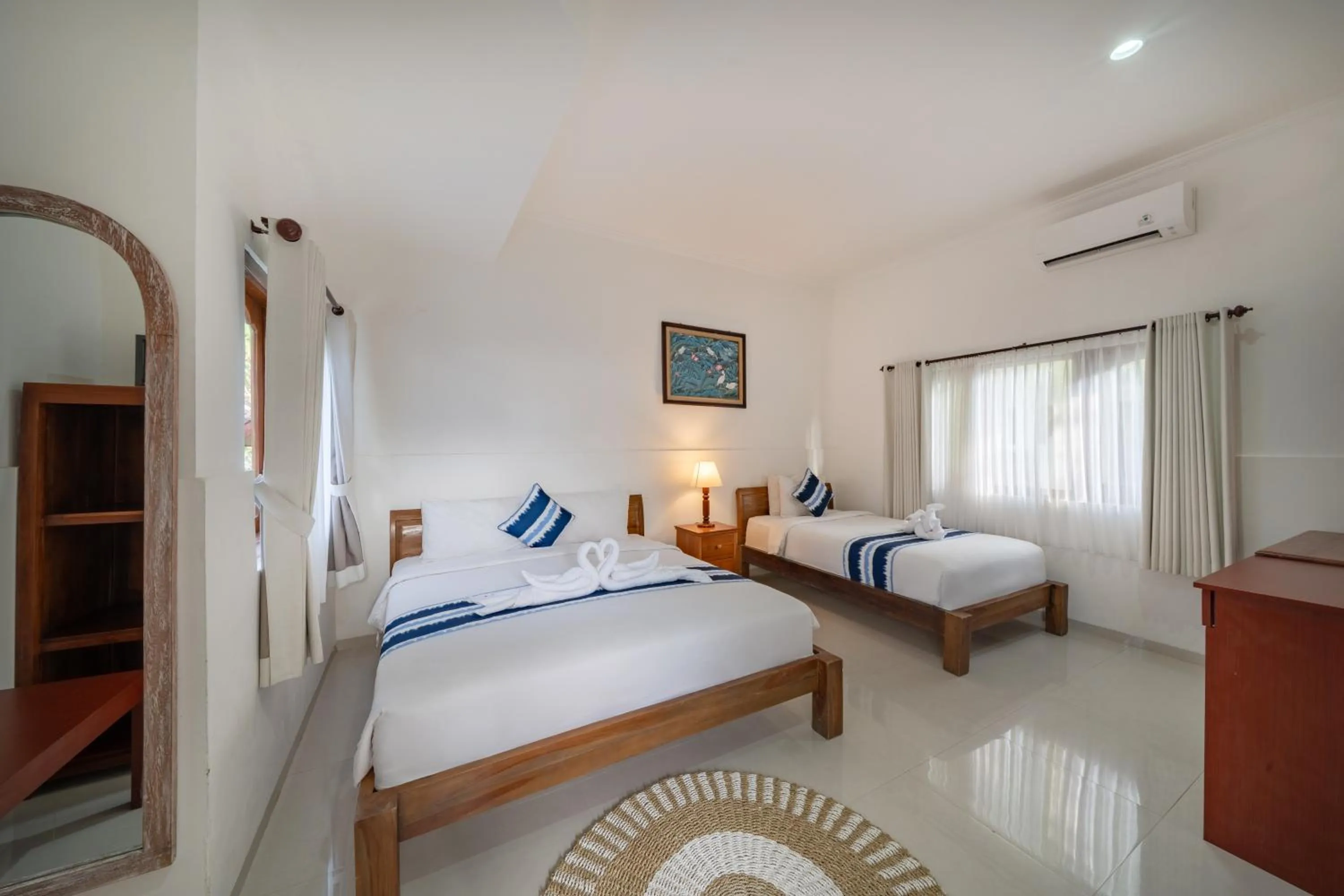 Bed in Nusa Indah Bungalow