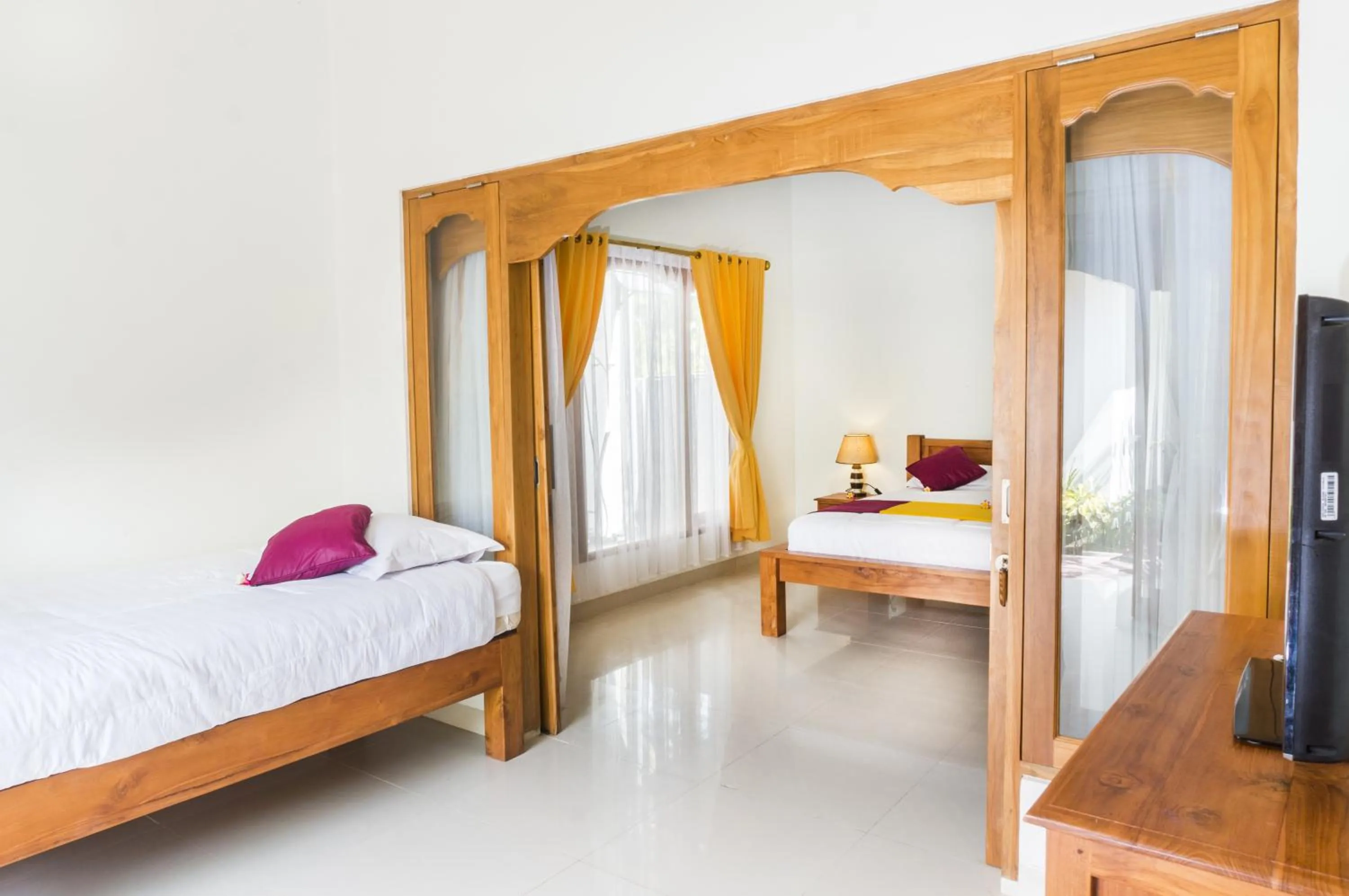 Bedroom, Bed in Nusa Indah Bungalow