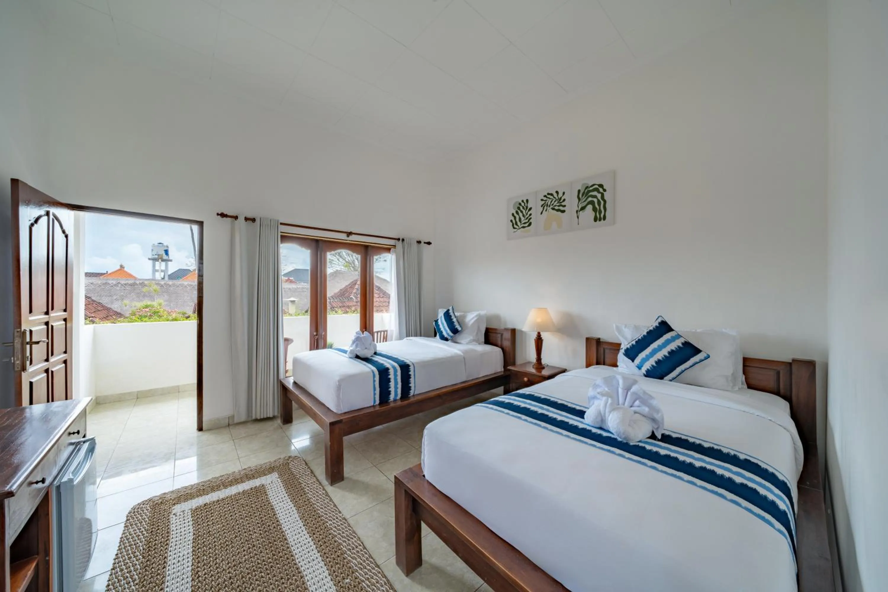 Bed in Nusa Indah Bungalow