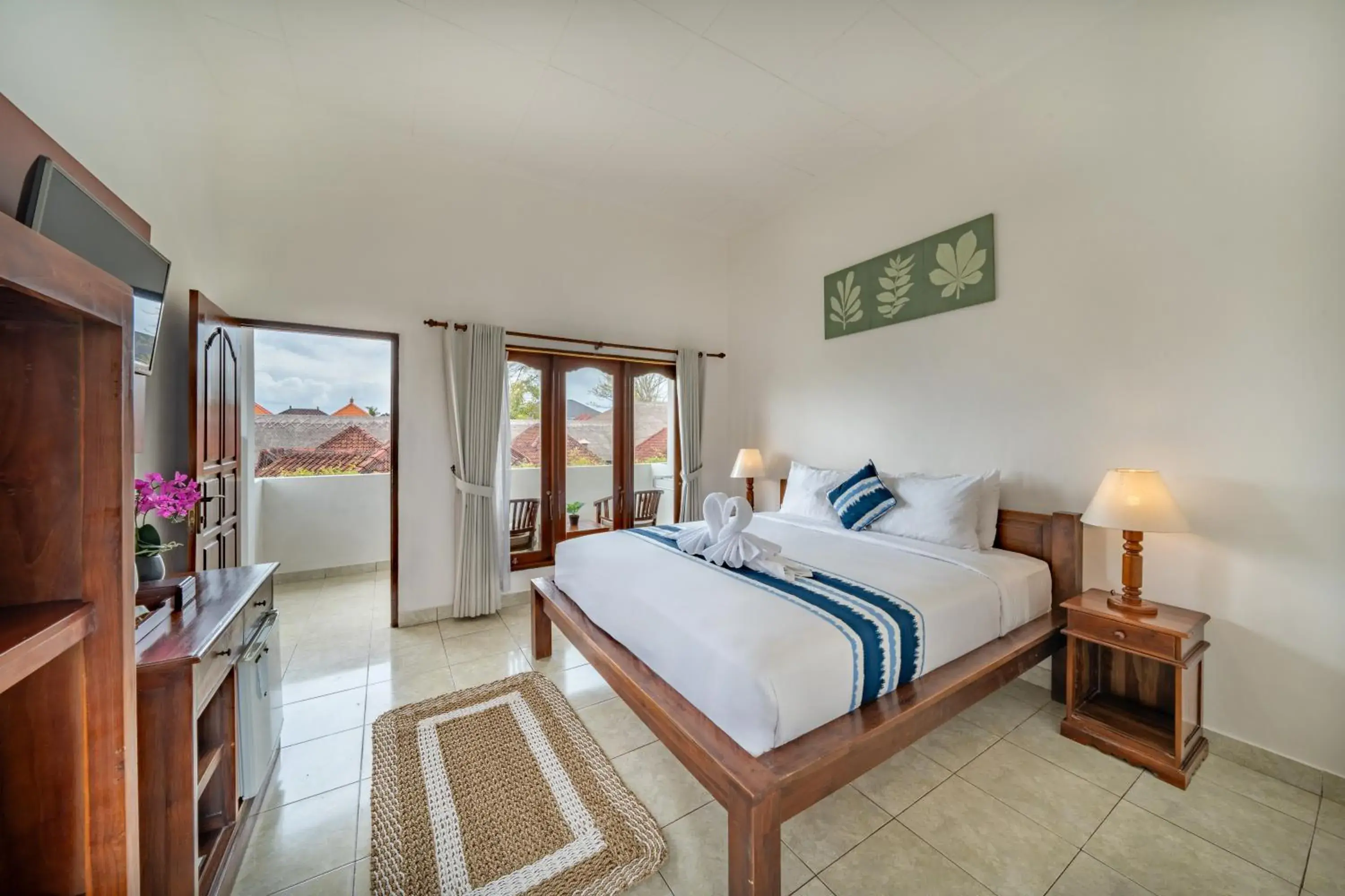 Double Room with Balcony in Nusa Indah Bungalow Double Room with Balcony in Nusa Indah Bungalow