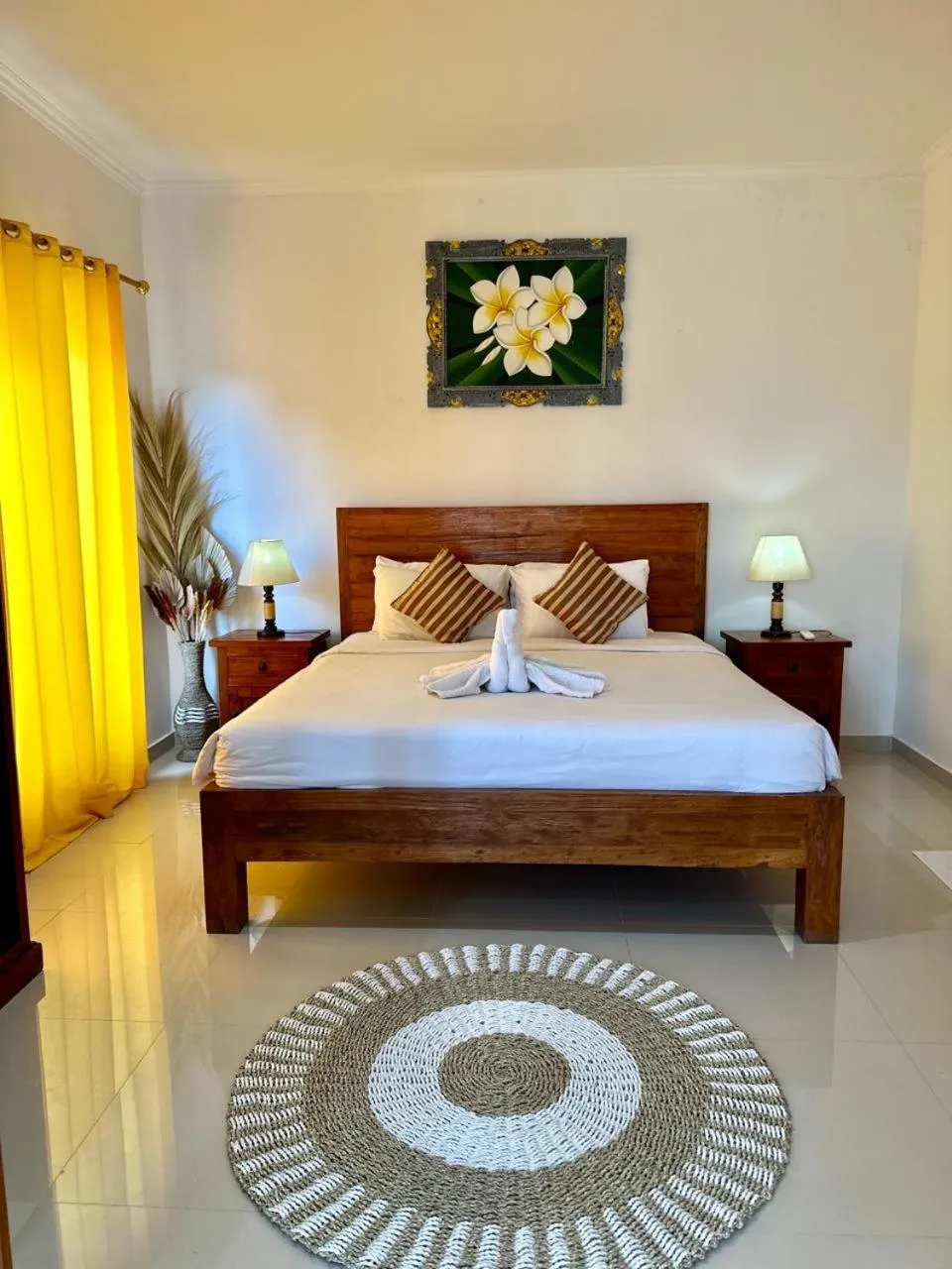 Bed in Nusa Indah Bungalow