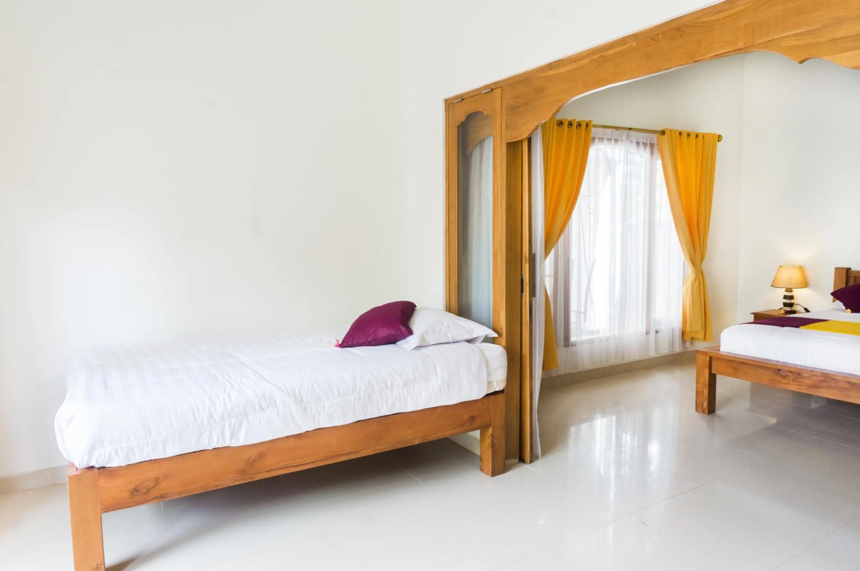 Bedroom, Bed in Nusa Indah Bungalow