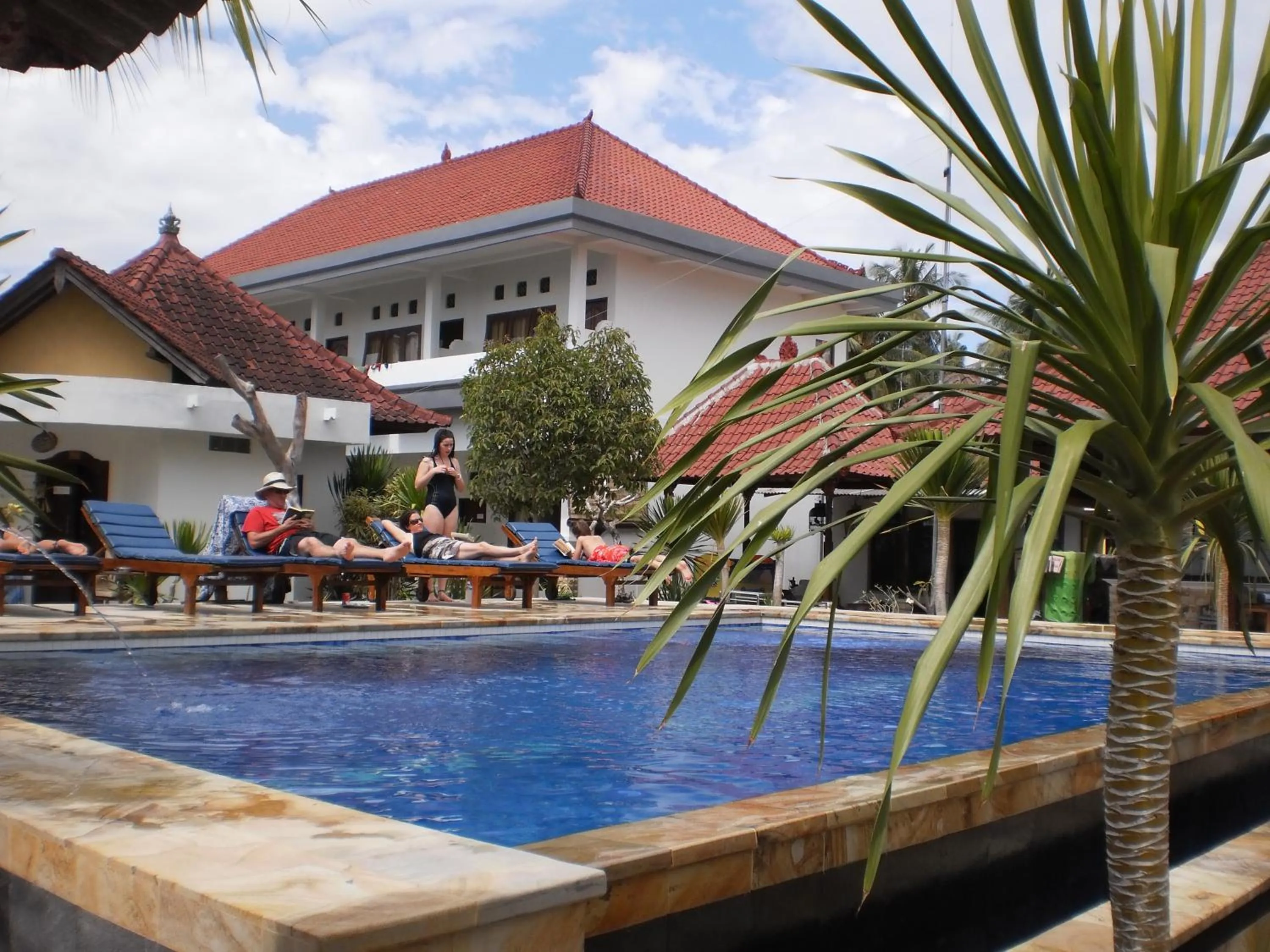 Swimming pool in Nusa Indah Bungalow