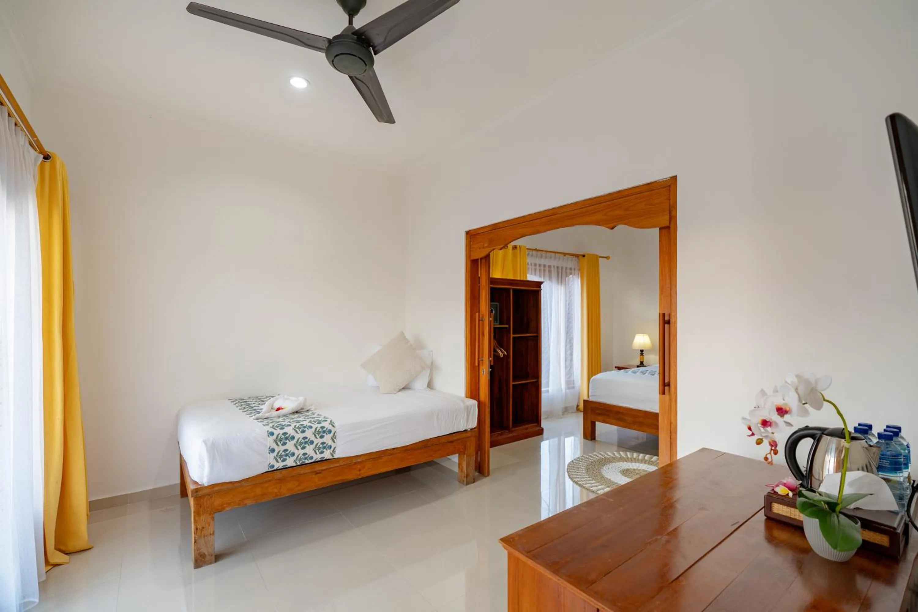 Bed in Nusa Indah Bungalow