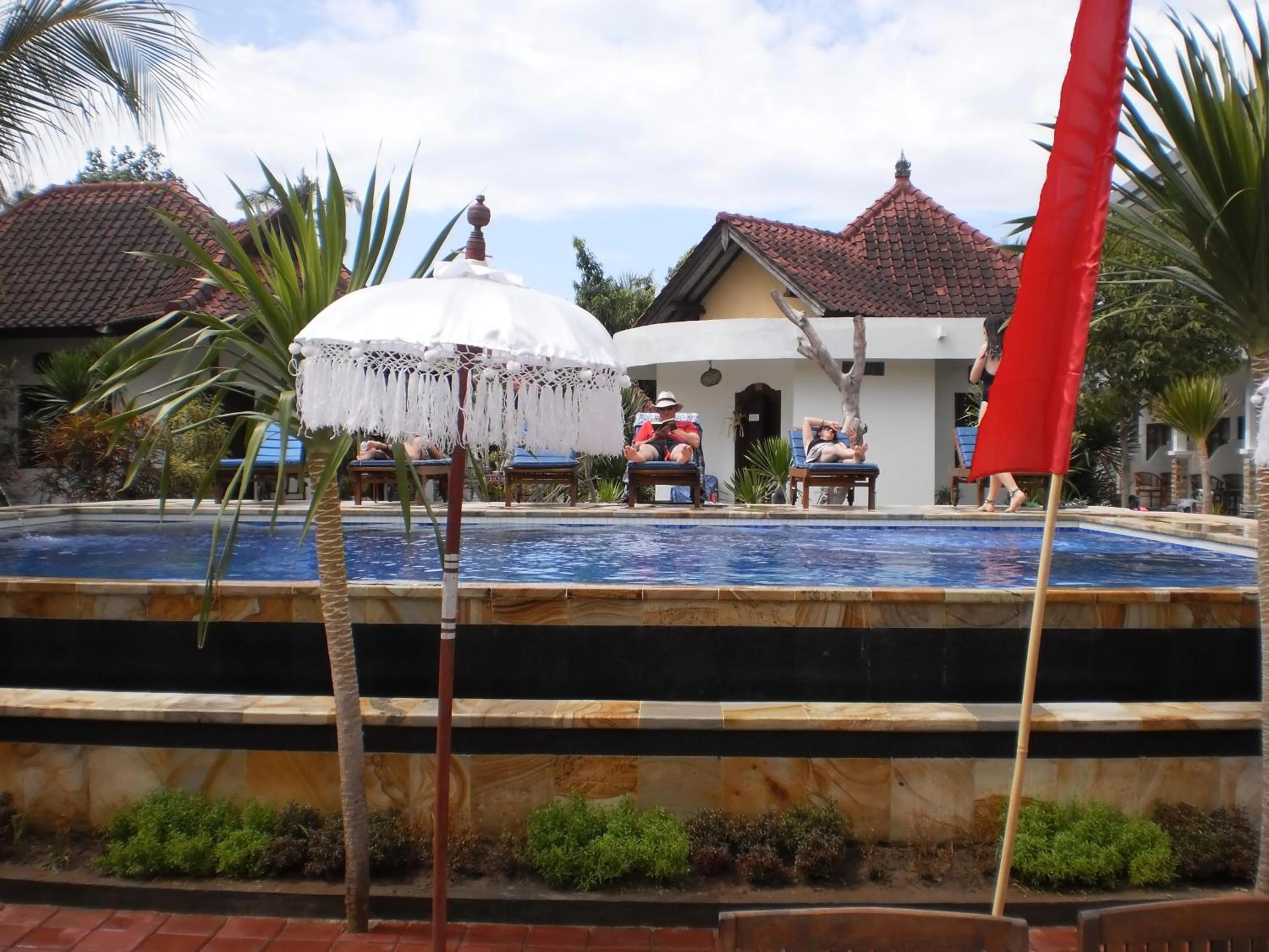 Swimming pool in Nusa Indah Bungalow