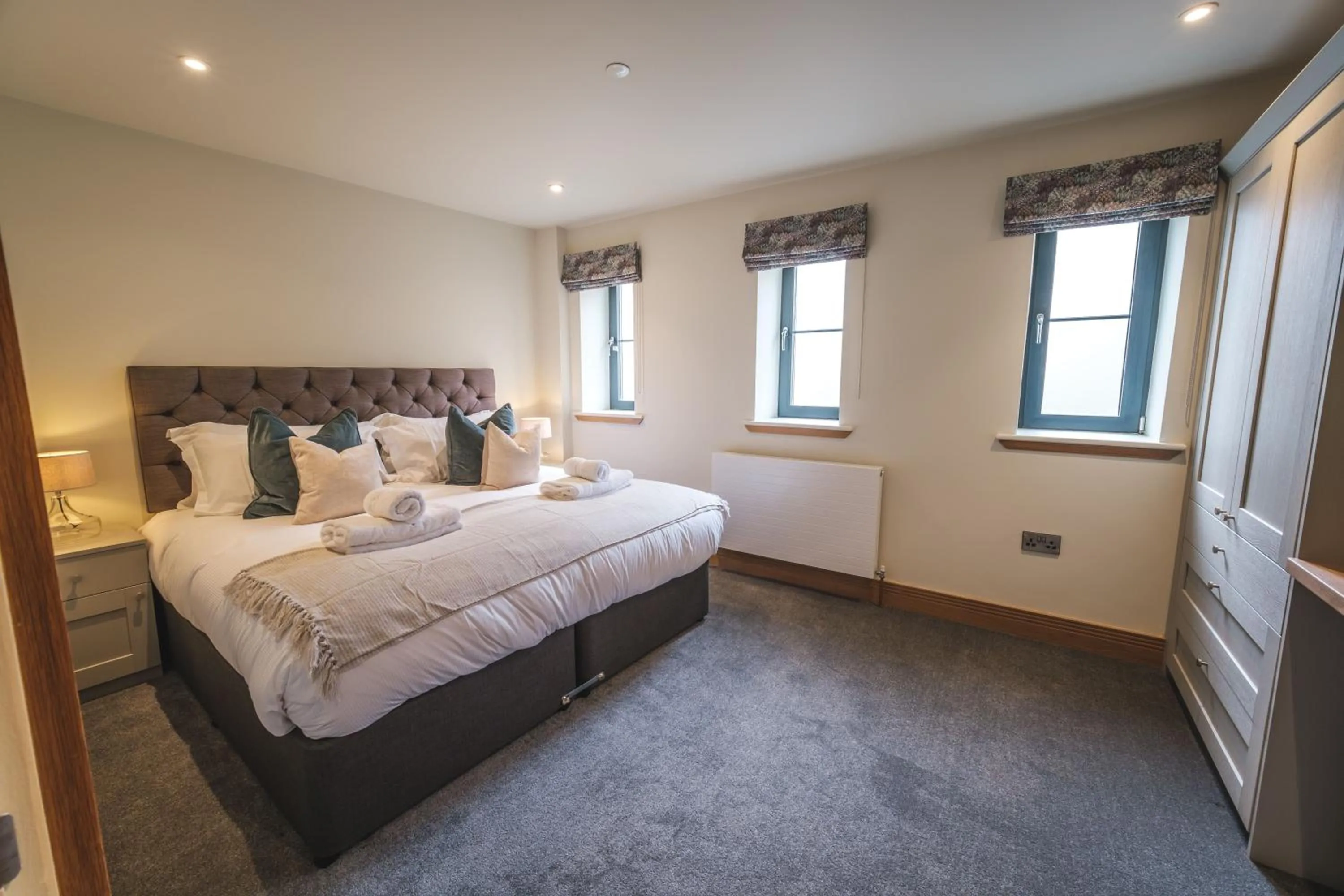 Bed in The Fleece Hotel Richmond