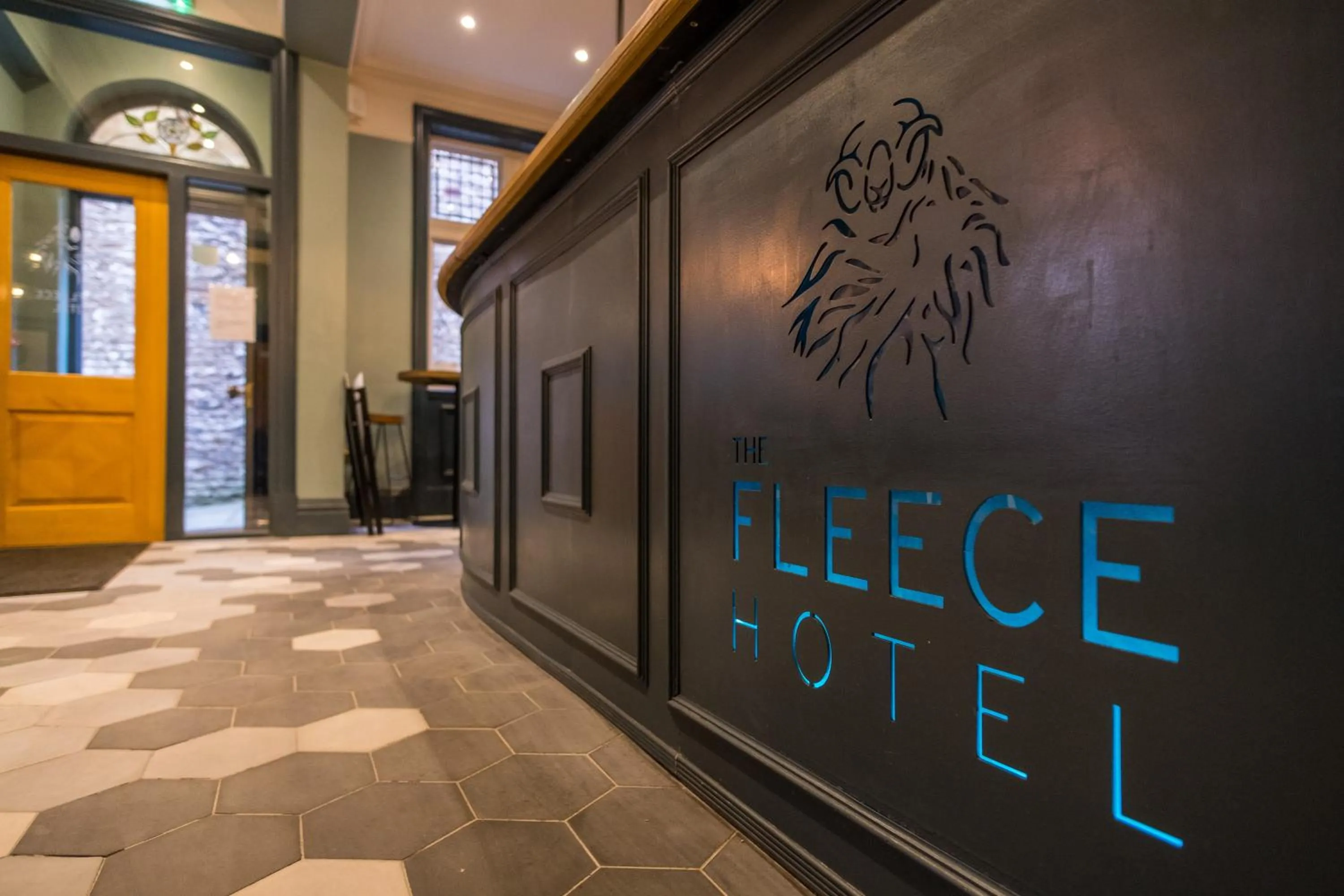 Lounge or bar in The Fleece Hotel Richmond
