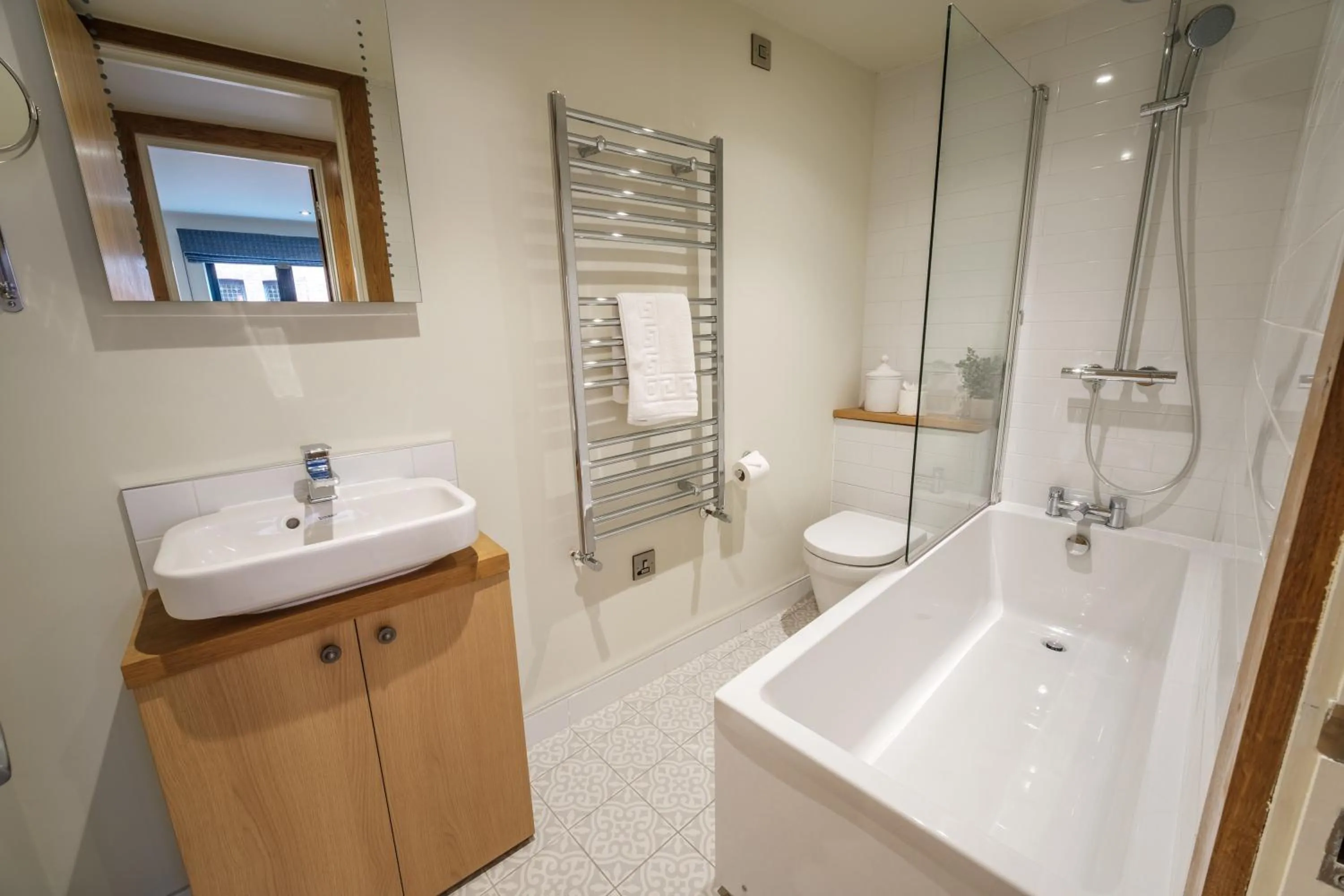 Bathroom in The Fleece Hotel Richmond