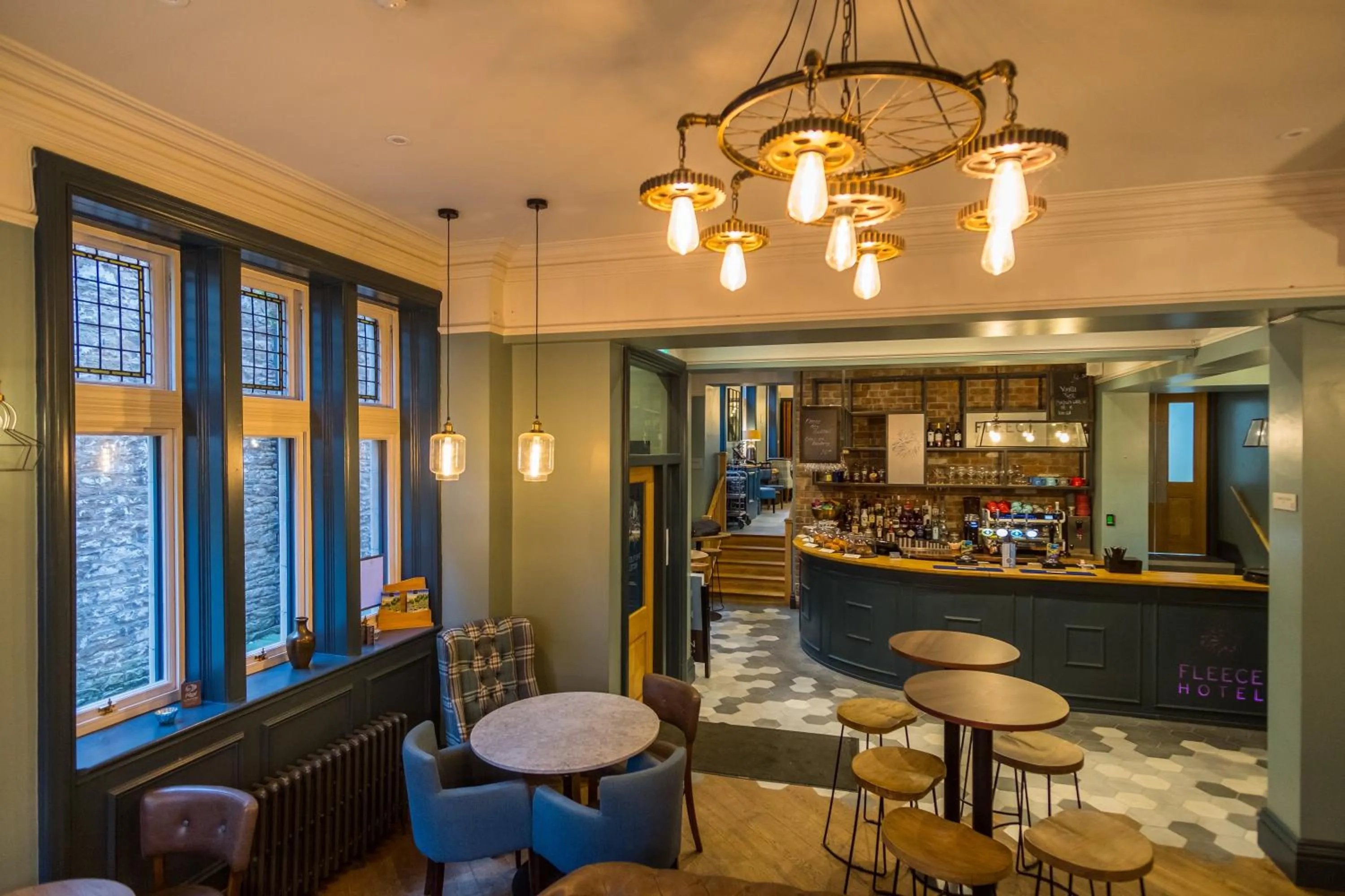 Lounge or bar in The Fleece Hotel Richmond