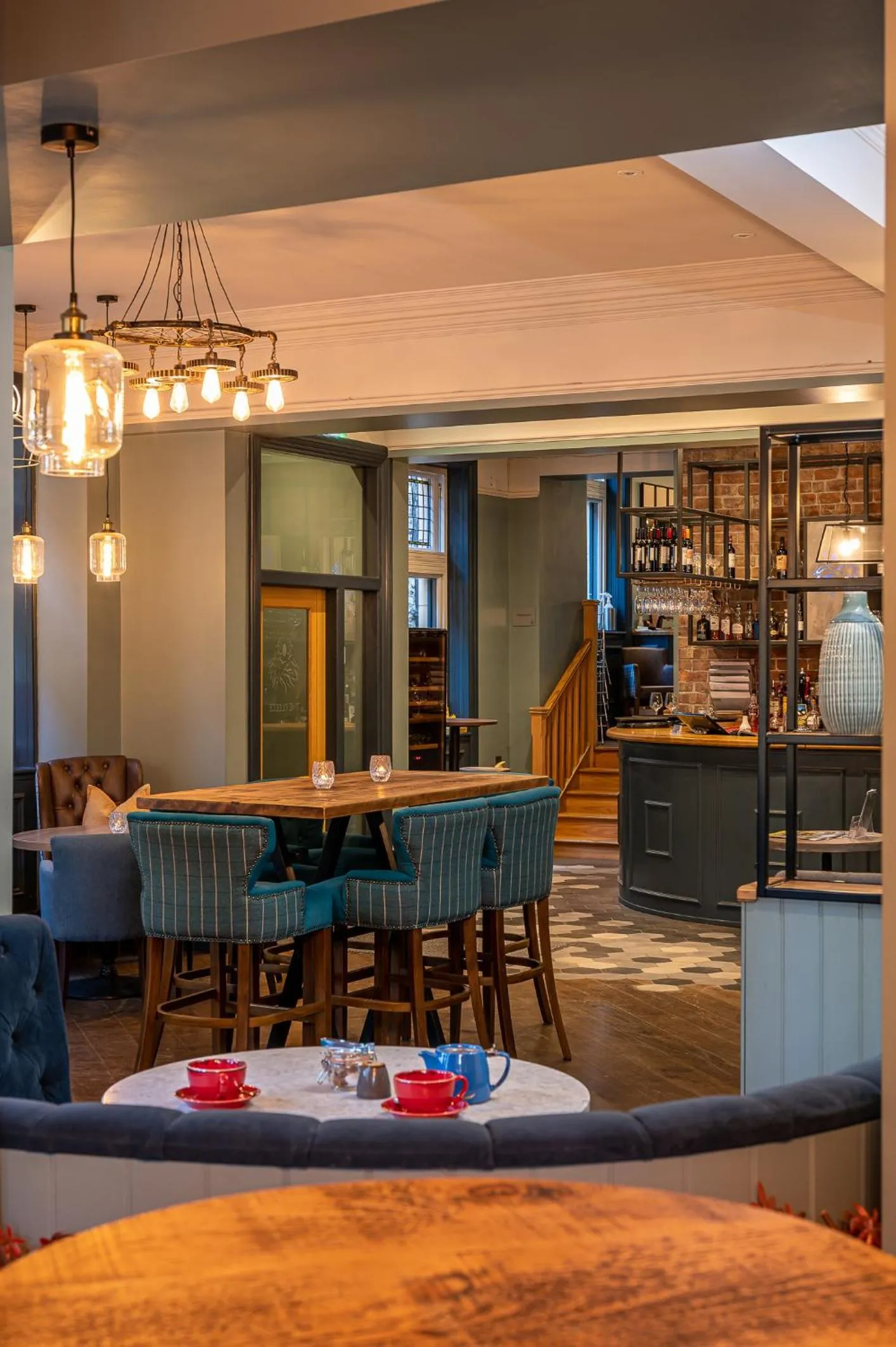 Lounge or bar in The Fleece Hotel Richmond