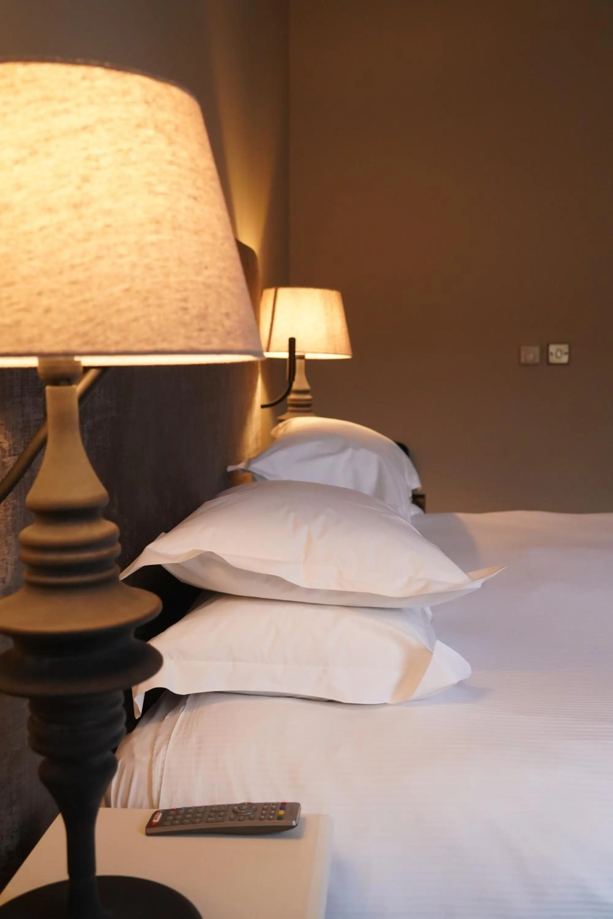 Bed in The Fleece Hotel Richmond