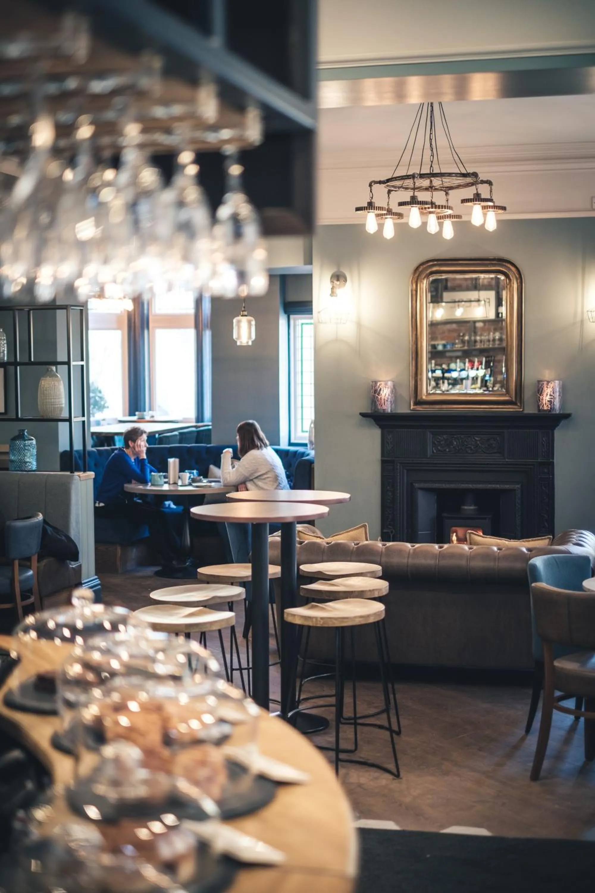 Lounge or bar in The Fleece Hotel Richmond