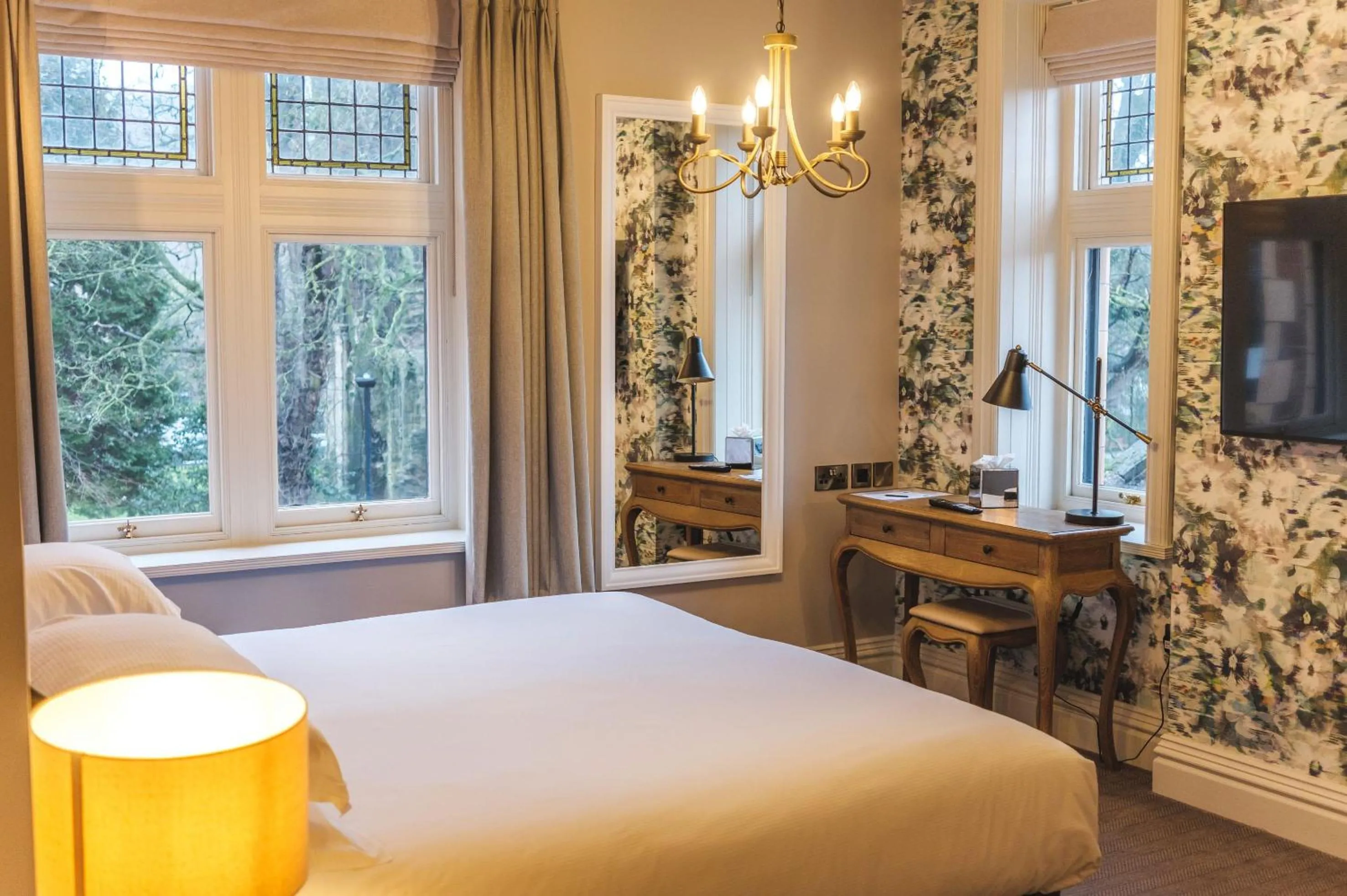 Bedroom, Bed in The Fleece Hotel Richmond