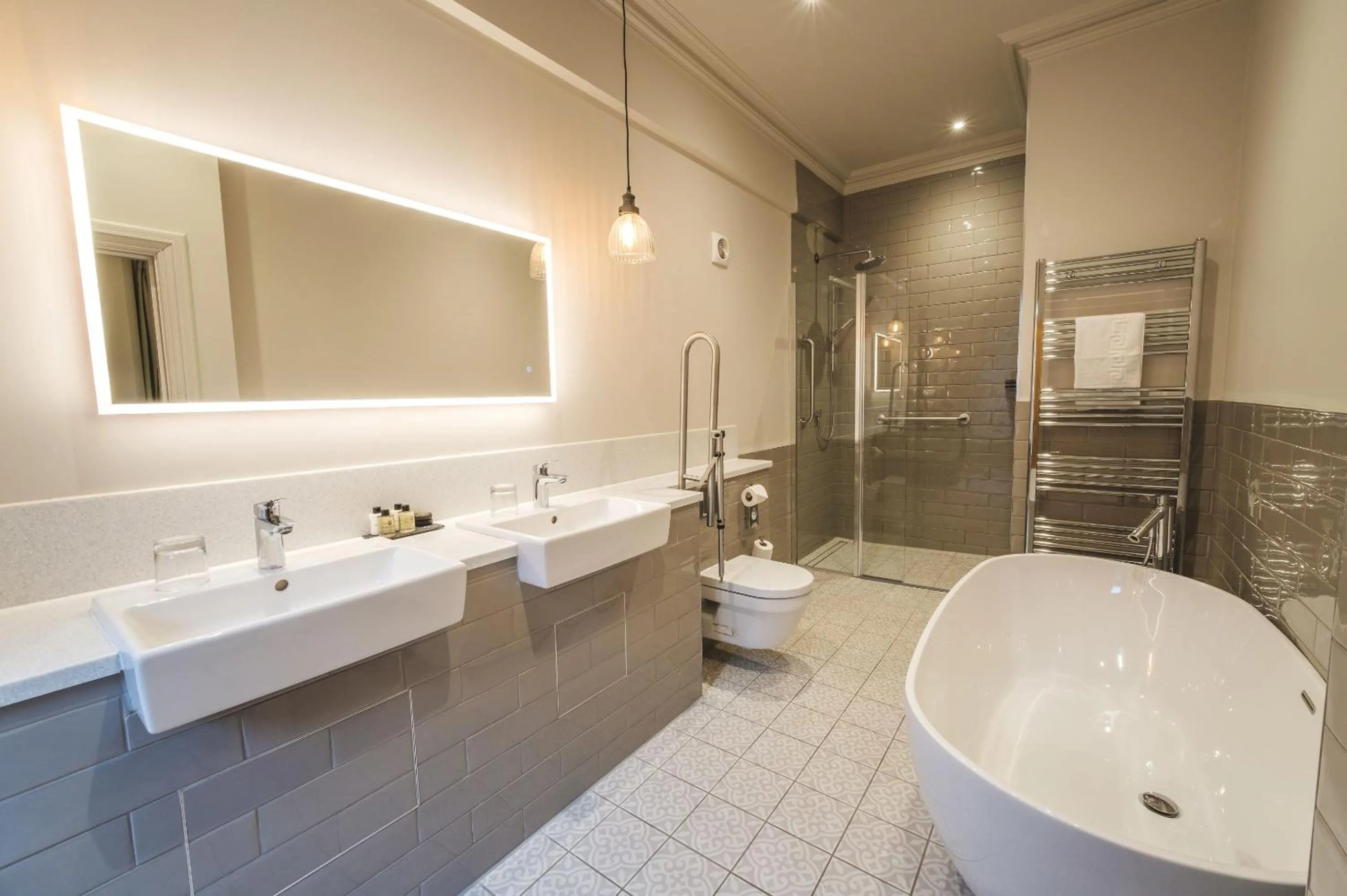 Bathroom in The Fleece Hotel Richmond