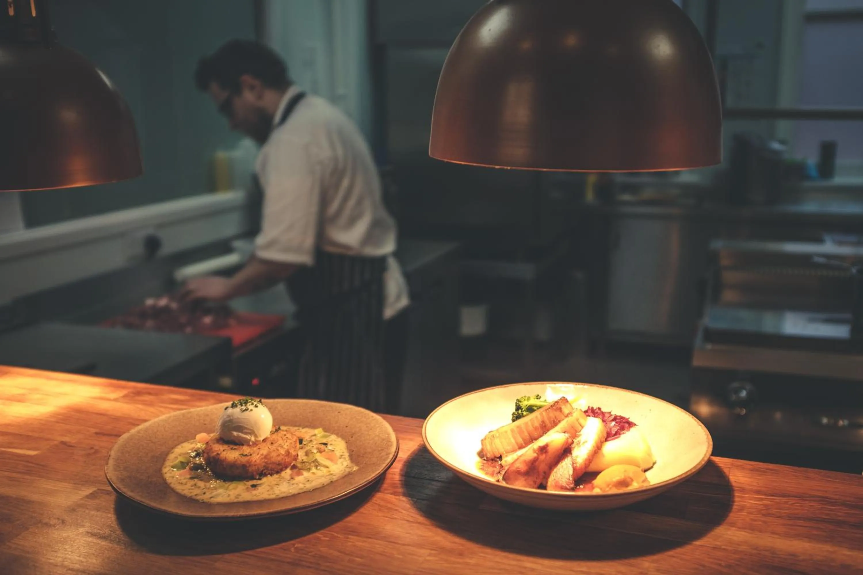 Food in The Fleece Hotel Richmond