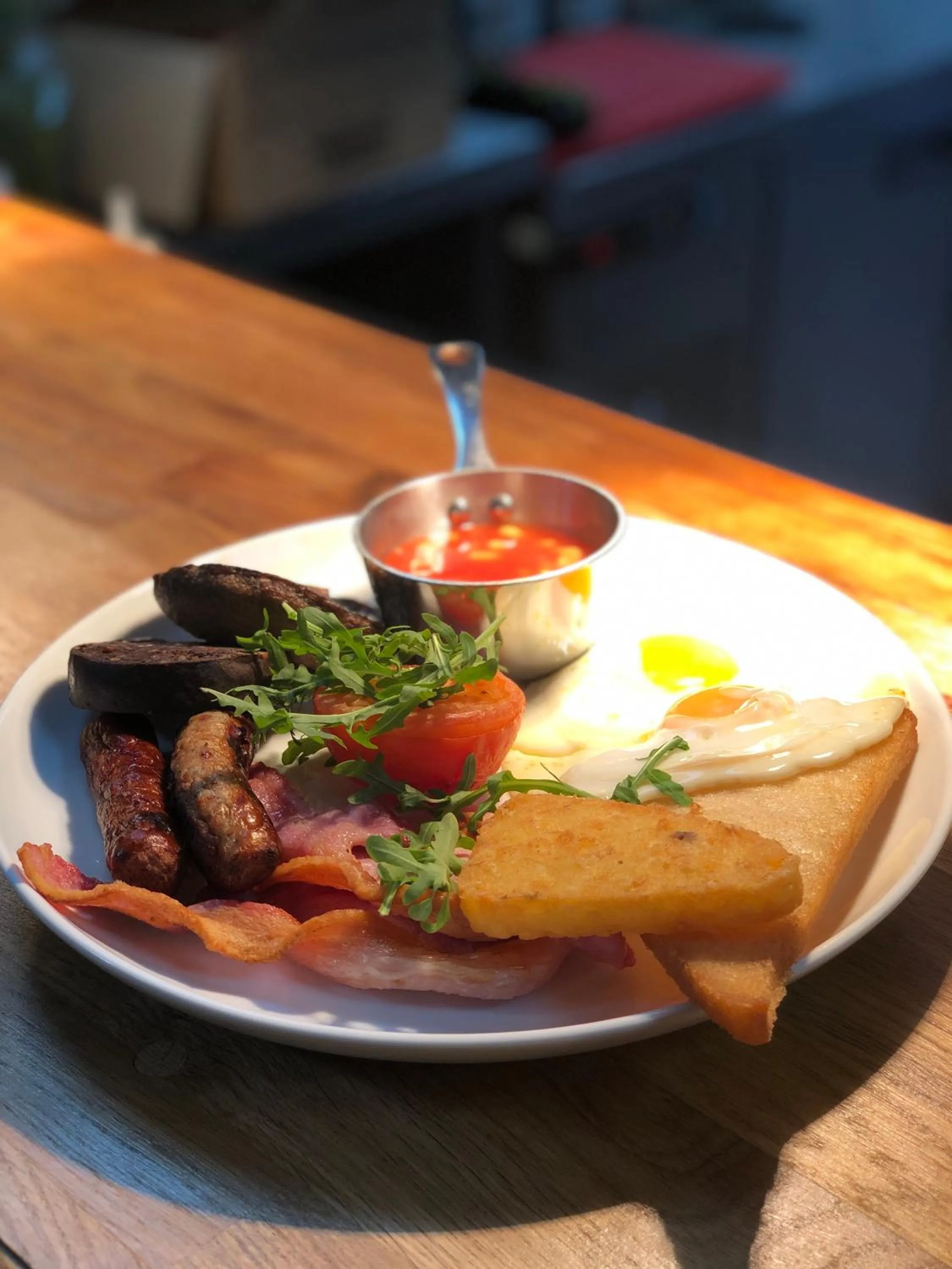 Food in The Fleece Hotel Richmond