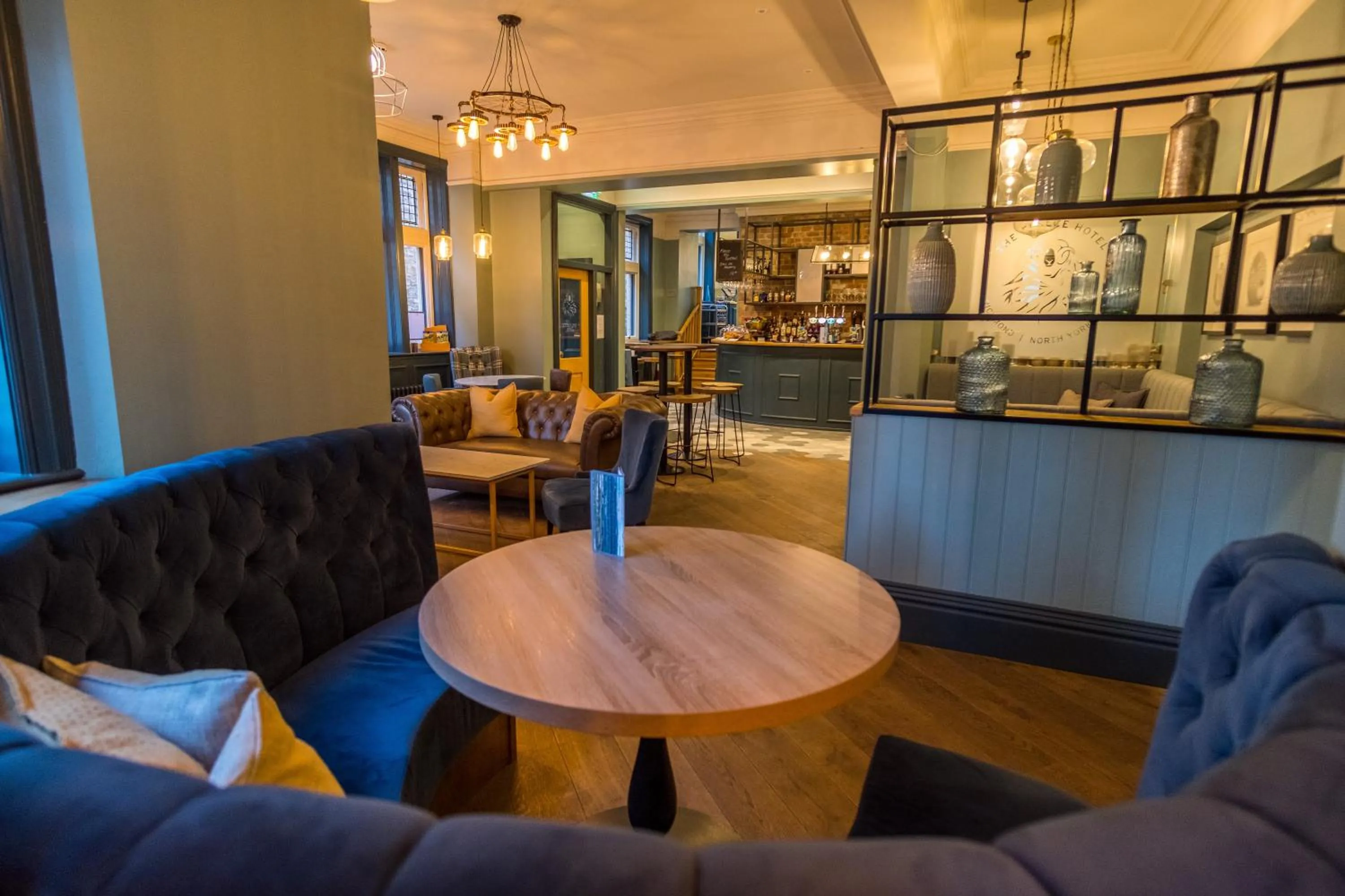 Lounge or bar in The Fleece Hotel Richmond